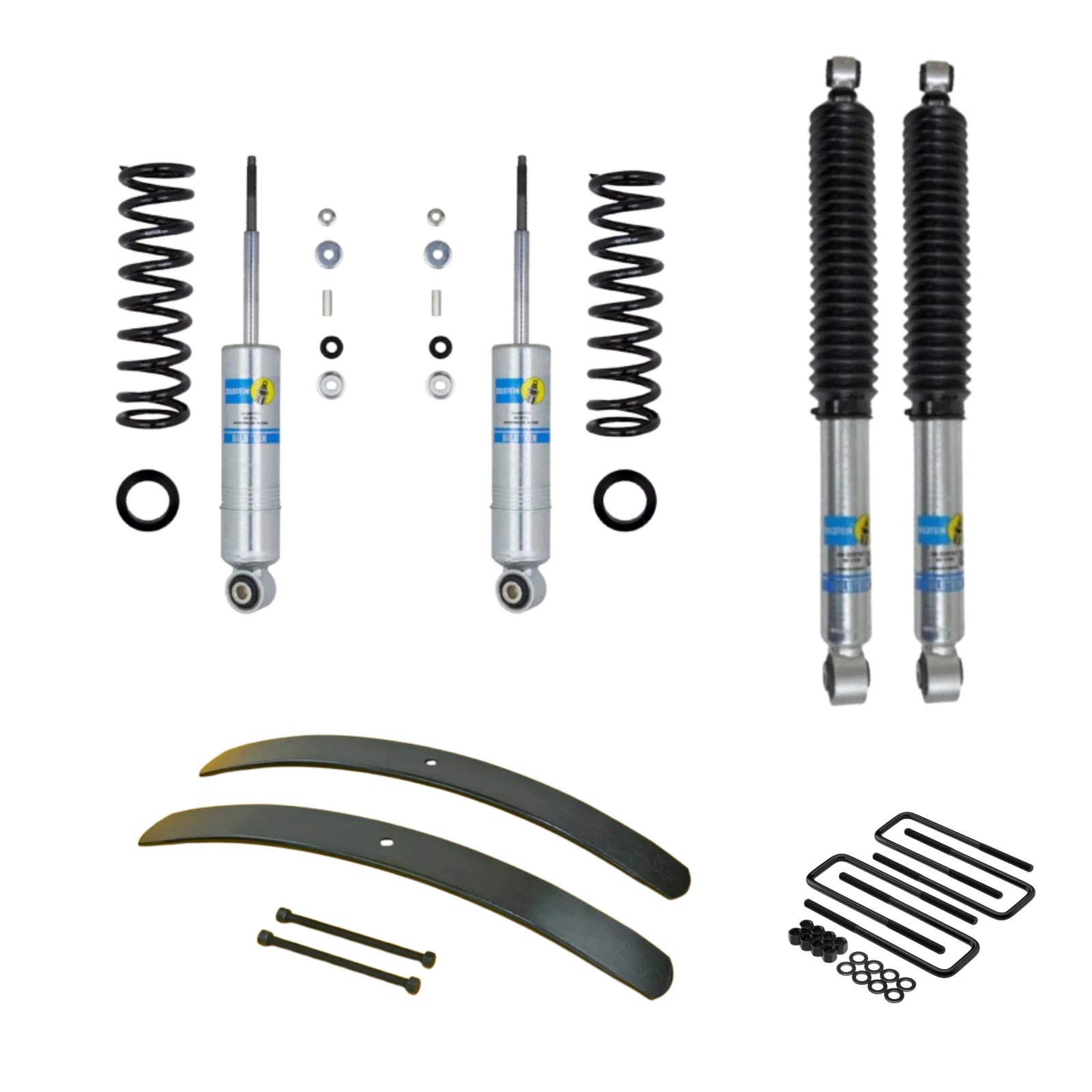 Bilstein | 6112/5100 | Stage 1 | 2" Lift Kit w/AAL | 2022+ Nissan Frontier | High Road Suspension