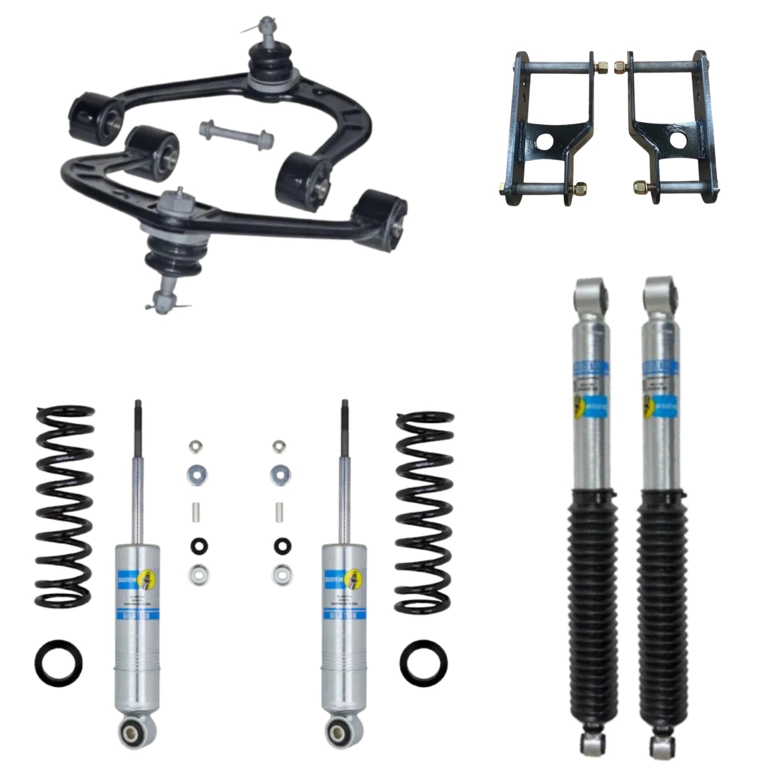Bilstein/SPC | Stage 1 | 2" Lift Kit | 2005-2021 Nissan Frontier | High Road Suspension