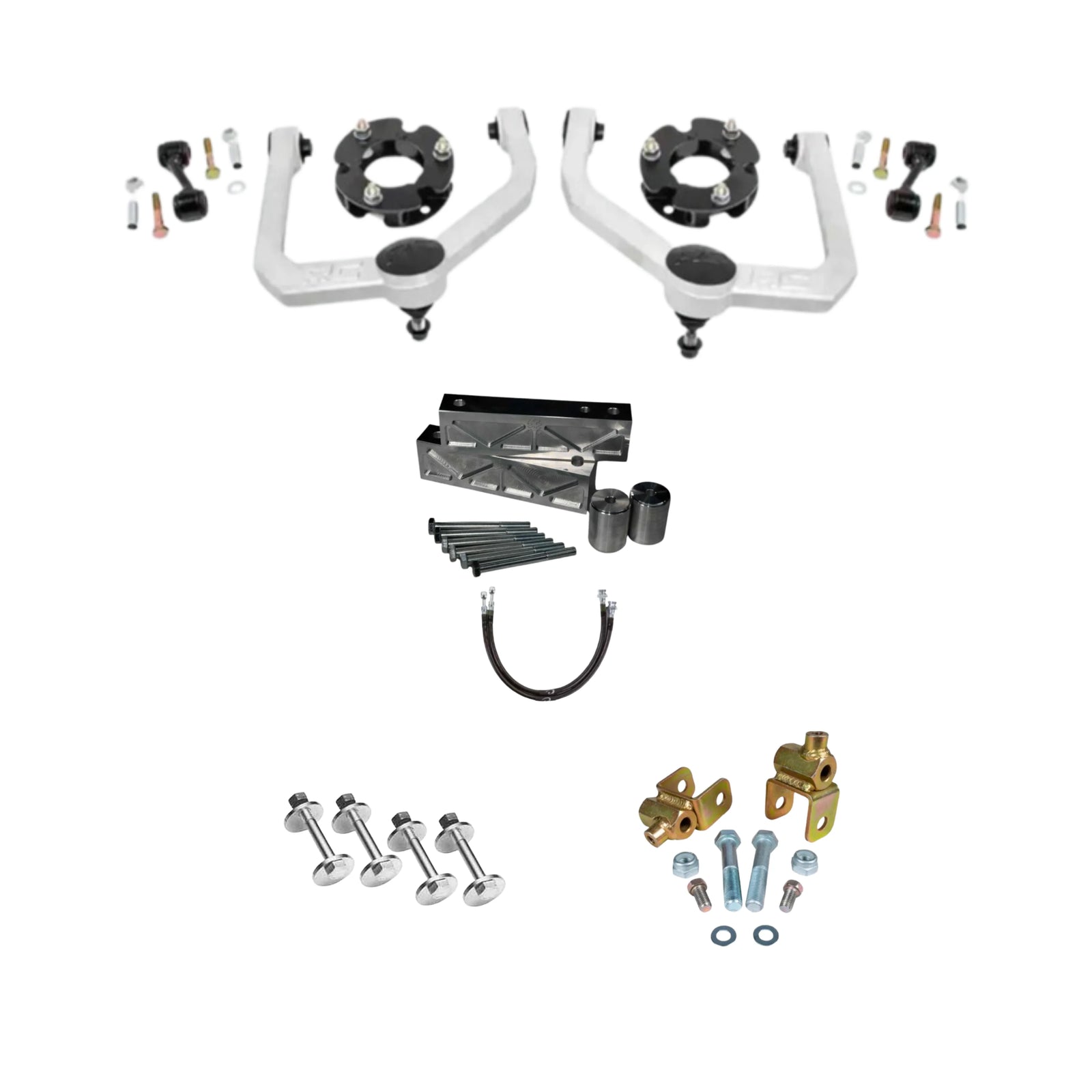 3" Lift Kit | Nissan Armada | Infiniti QX56 | Infiniti QX80 | Budget Lift (Keep Rear Air Shocks) | High Road Suspension