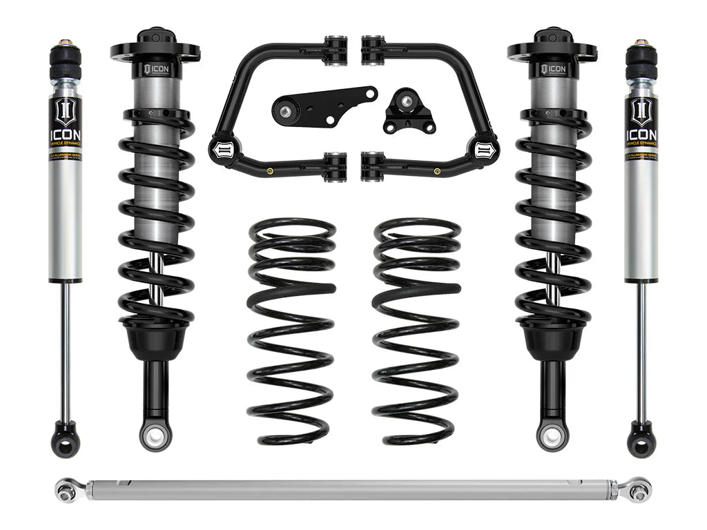 ICON 2025-2026 Toyota 4Runner 4WD, 1.25-3" Lift, Stage 3 Suspension System, Tubular