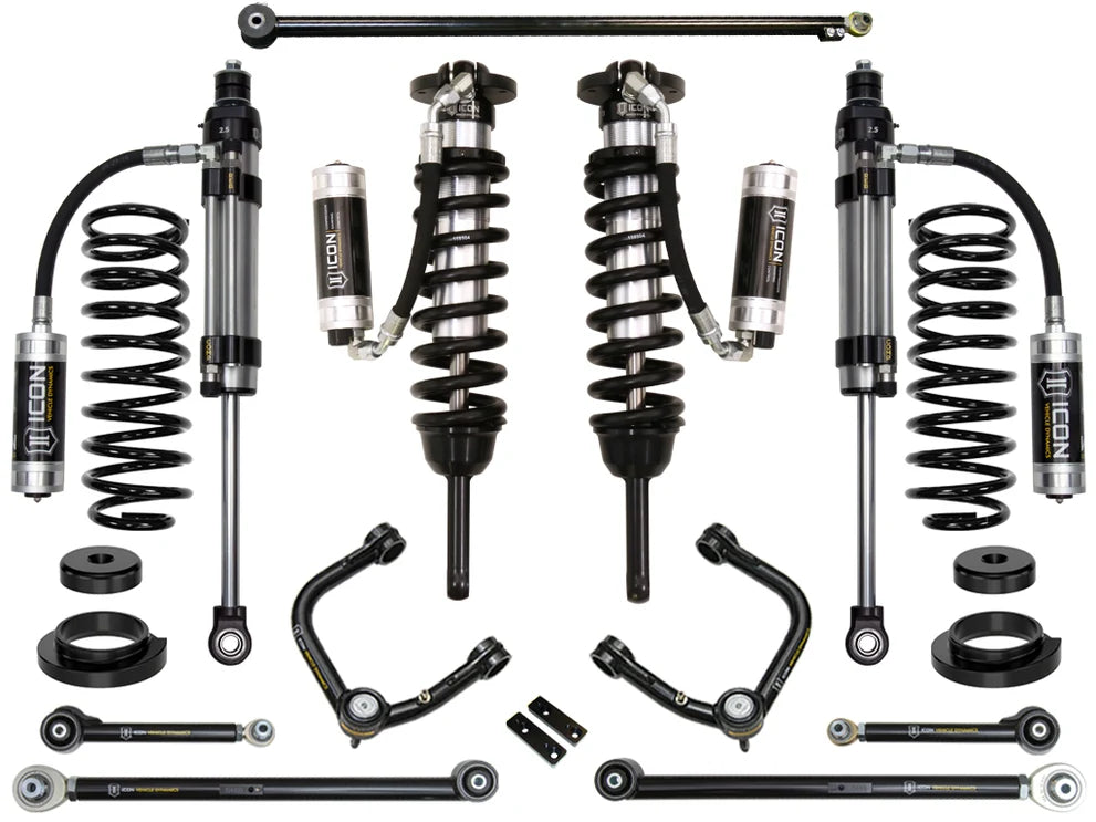 ICON 2003-09 Lexus GX470, 0-3.5" Lift, Stage 8 Suspension System, Tubular UCA
