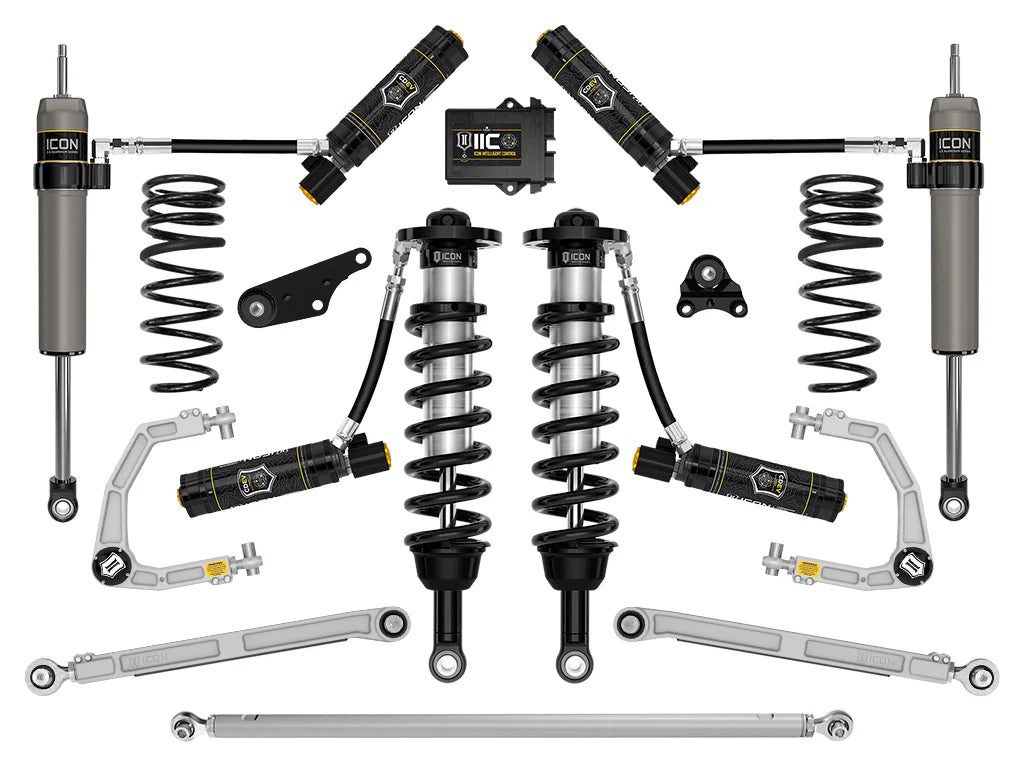 ICON 2025-2026 Toyota 4Runner 4WD, 1.25-3" Lift, Stage 13 Suspension System, Billet