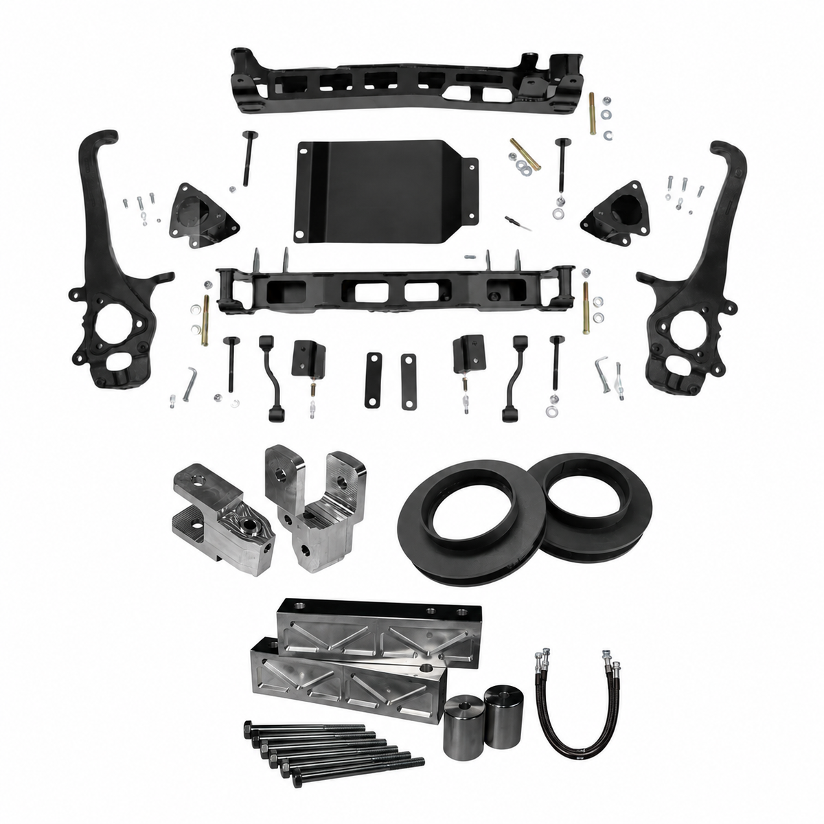 4” Lift Kit | 4x4 | 2004-2015 Nissan Armada and 2004-2010 Infiniti QX56 (Keep Rear Air Ride)