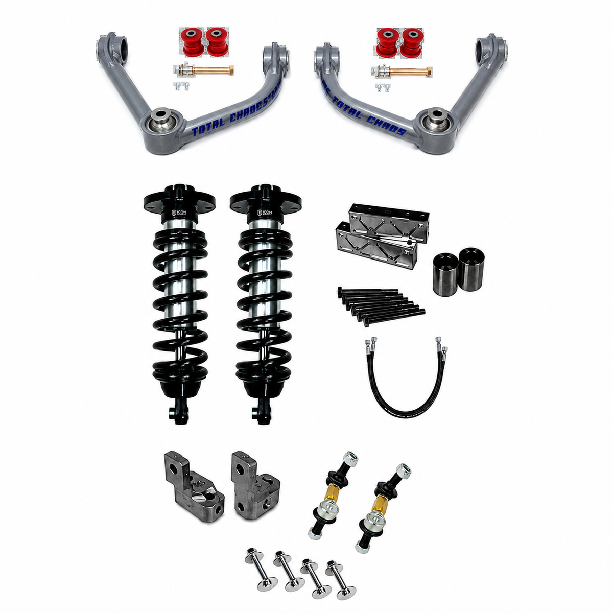 Icon Premium 3" Lift Kit for Nissan Armada, Infiniti QX56 or Infiniti QX80 (Keep Rear Air Shocks)