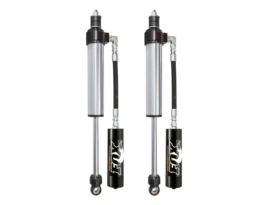 Fox | Rear Shock Absorbers | Race Series | 2.5" Body | Dampening Knobs | 0-1.5" Rear Lift | Toyota Tundra (2007-2021)