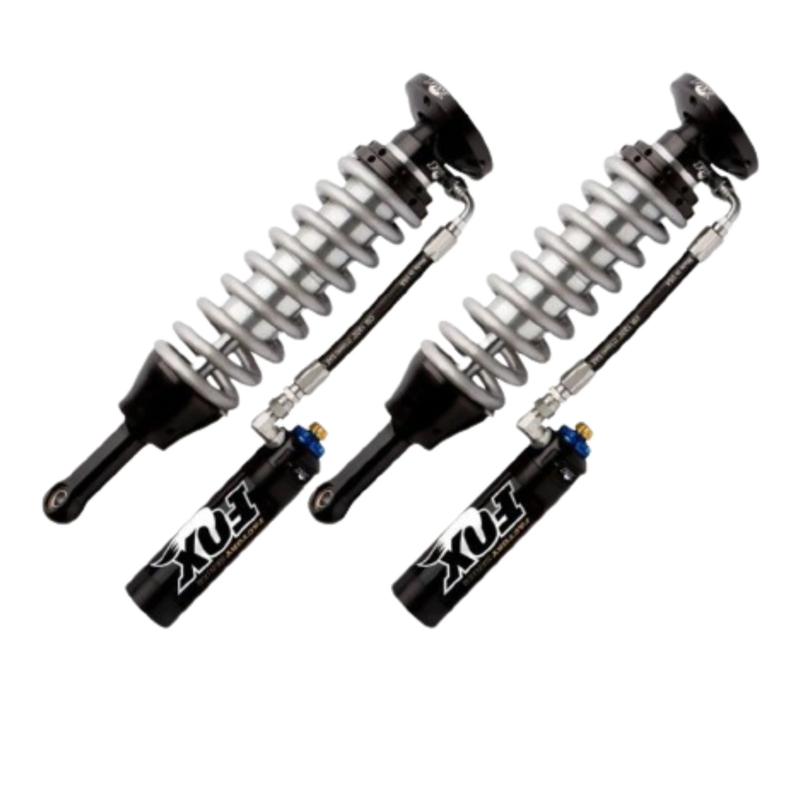 FOX External Reservoir Coilovers W/Dampening Adjustment Knobs, 2005-2023 Toyota Tacoma | High Road Suspension