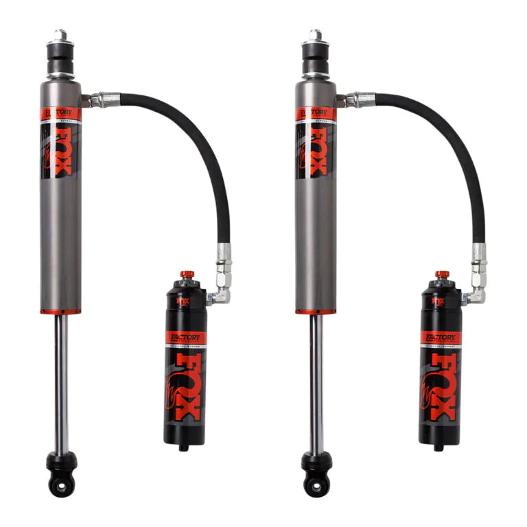 FOX 2.5" Factory Race Series Internal Bypass Rear Shocks W/Dampening Knobs For 2-3" Lift Height