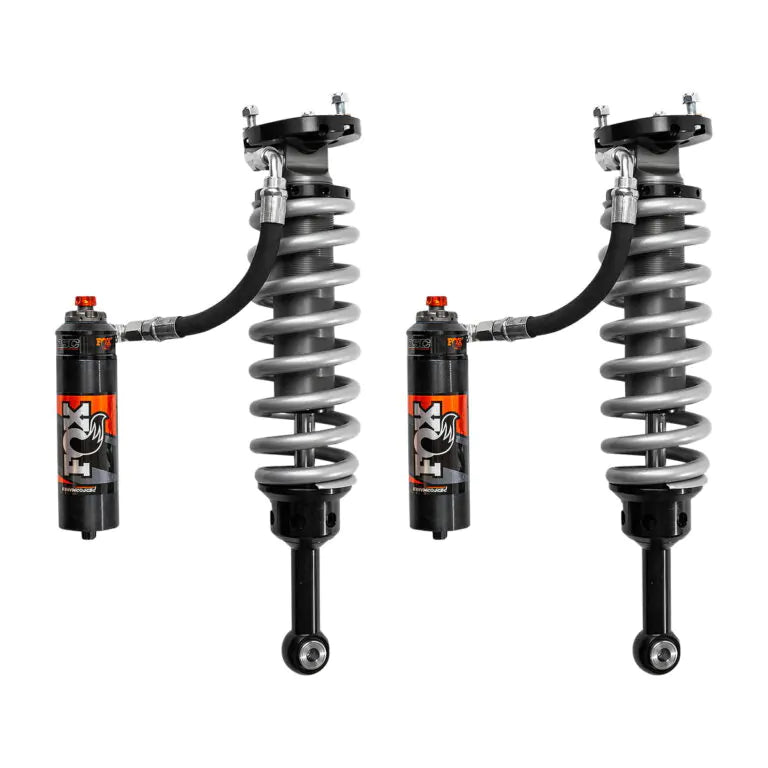 FOX 2.5" Performance Elite Series External Reservoir Coilovers w/Dampening Knobs | 2-3" Front Lift