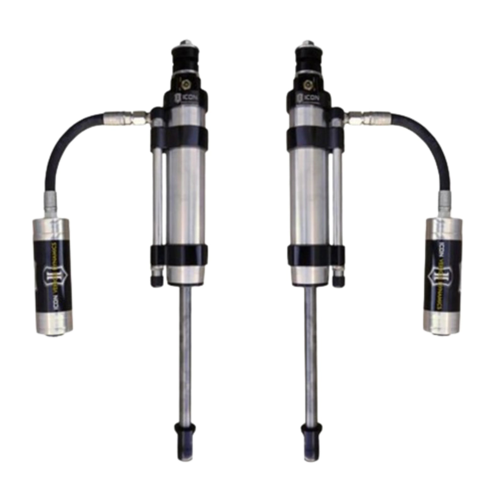 Icon | 0-1.5" | Rear Lift | 2.5" Body Omega Bypass | Remote Reservoir Rear Shocks | (2005-2023) Toyota Tacoma | 59905P | High Road Suspension