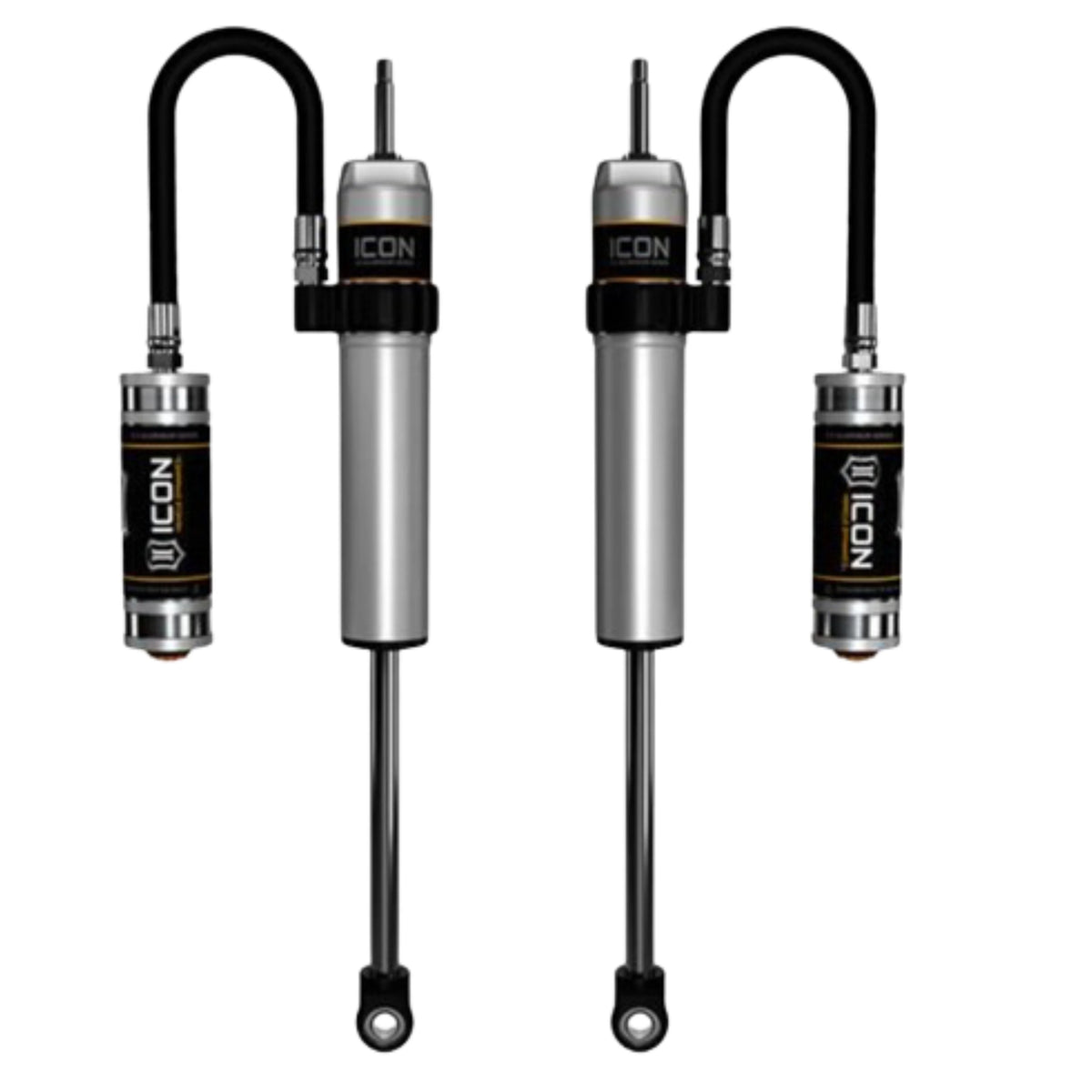 Icon | 0-1.5" | Rear Lift Shock Absorbers | W/External Reservoir | (2005-2023) Toyota Tacoma | 57805P | High Road Suspension