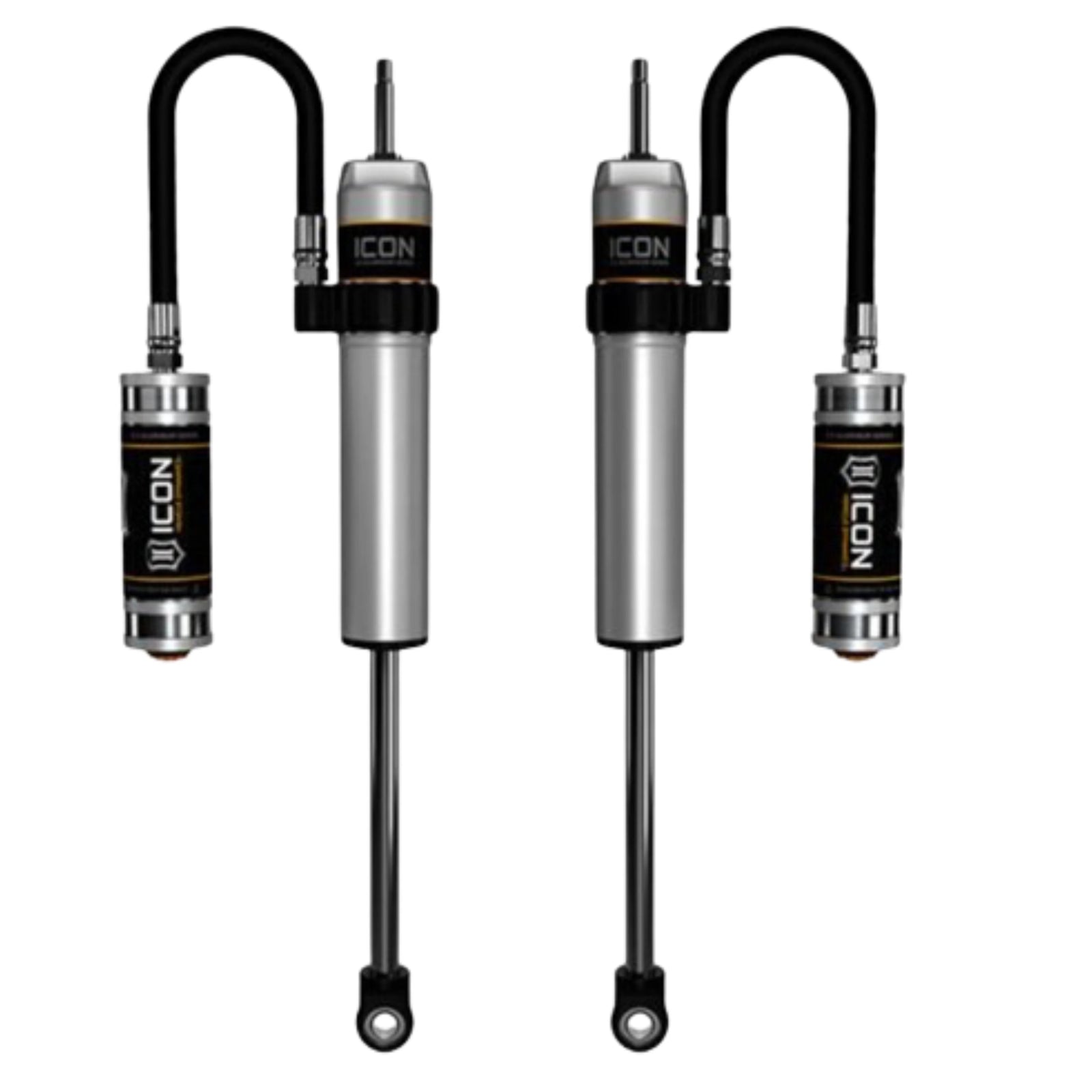 Icon | 0-1.5" | Rear Lift Shock Absorbers | W/External Reservoir | (2005-2023) Toyota Tacoma | 57805P | High Road Suspension