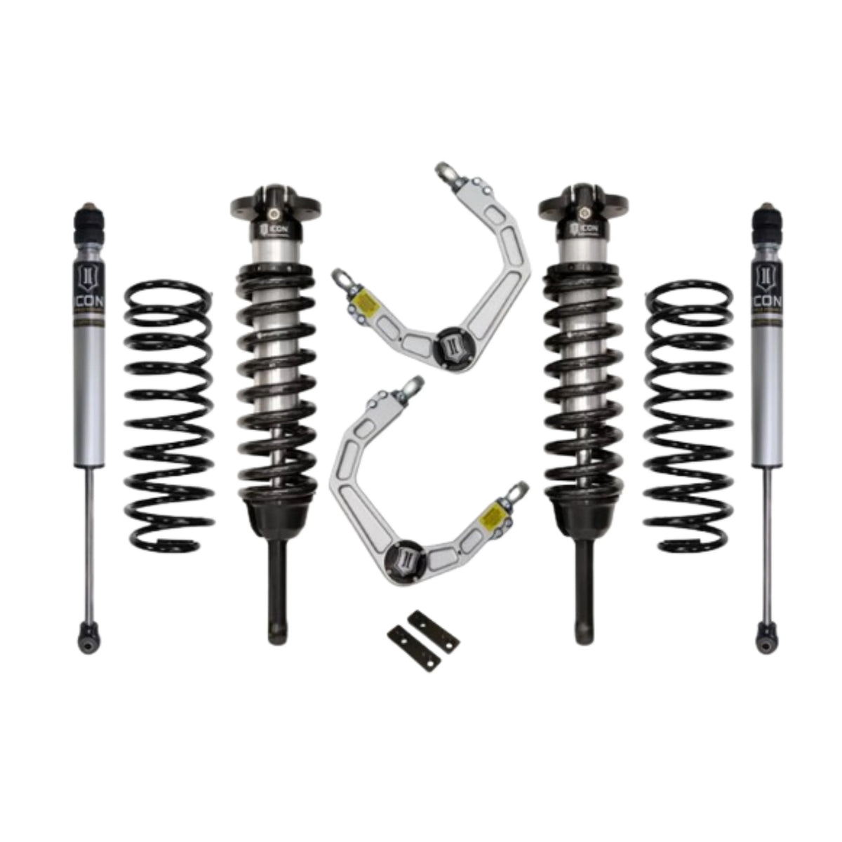 Icon | Stage 1 | 0-3.5" Lift Kit | W/Billet UCA | (2010-23) Toyota 4Runner, (2010-14) Toyota FJ Cruiser | K53062 | High Road Suspension