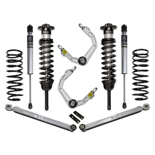 Icon | Stage 3 | 0-3.5" Lift Kit | W/Billet UCA | (2010-23) Toyota 4Runner, (2010-14) Toyota FJ Cruiser | K53063 | High Road Suspension
