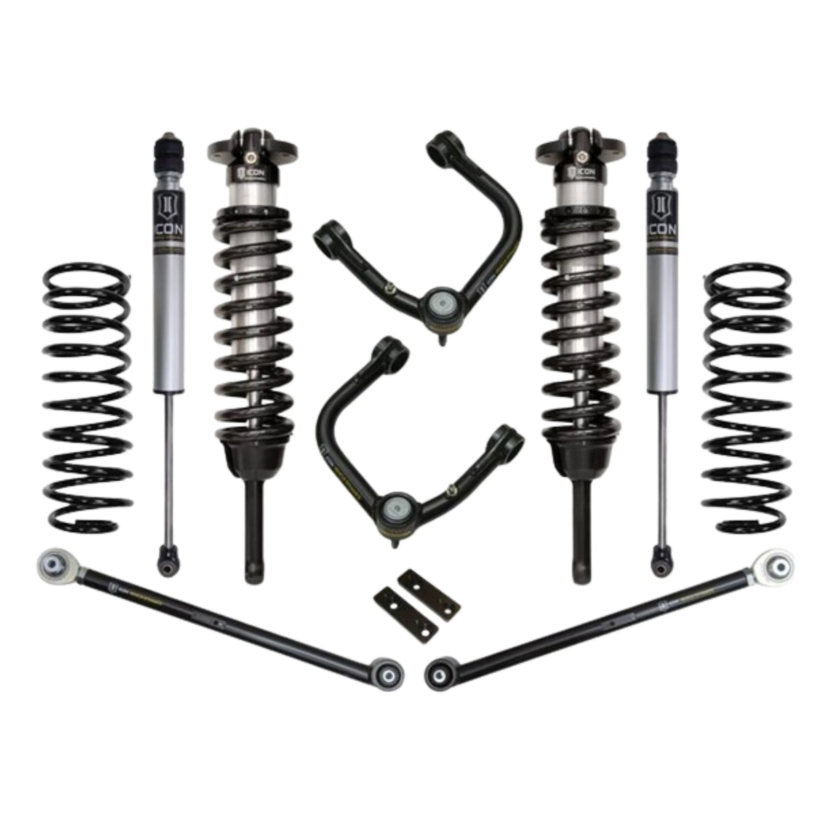 Icon | Stage 3 | 0-3.5" Lift Kit | W/Tubular UCA | (2010-23) Toyota 4Runner, (2010-14) Toyota FJ Cruiser | K53063T | High Road Suspension