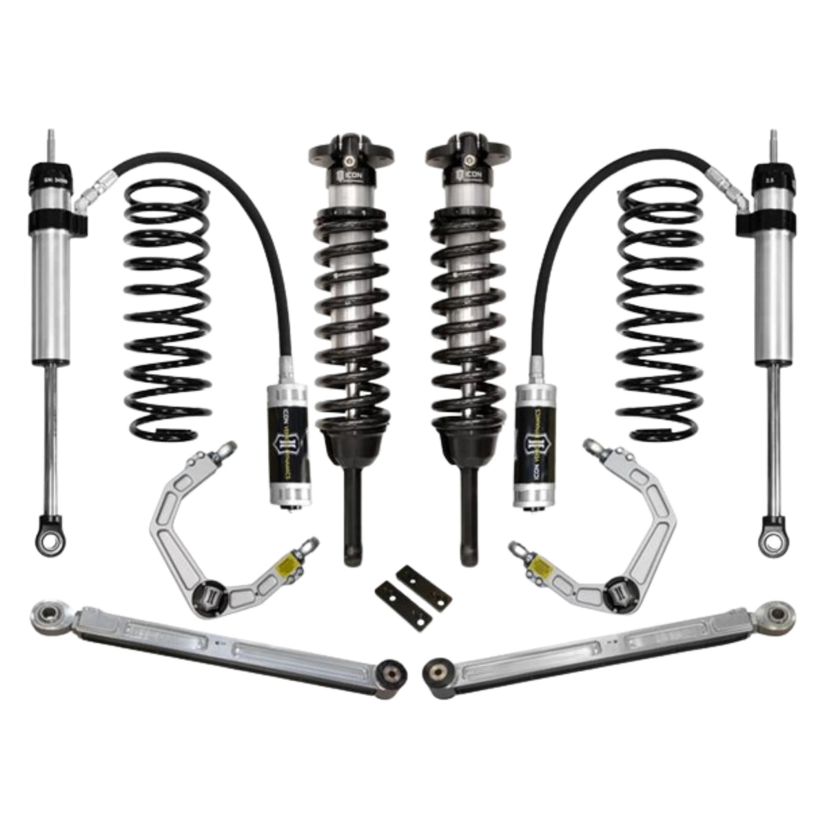 Icon | Stage 4 | 0-3.5" Lift Kit | W/Billet UCA | (2010-23) Toyota 4Runner, (2010-14) Toyota FJ Cruiser | K53064 | High Road Suspension
