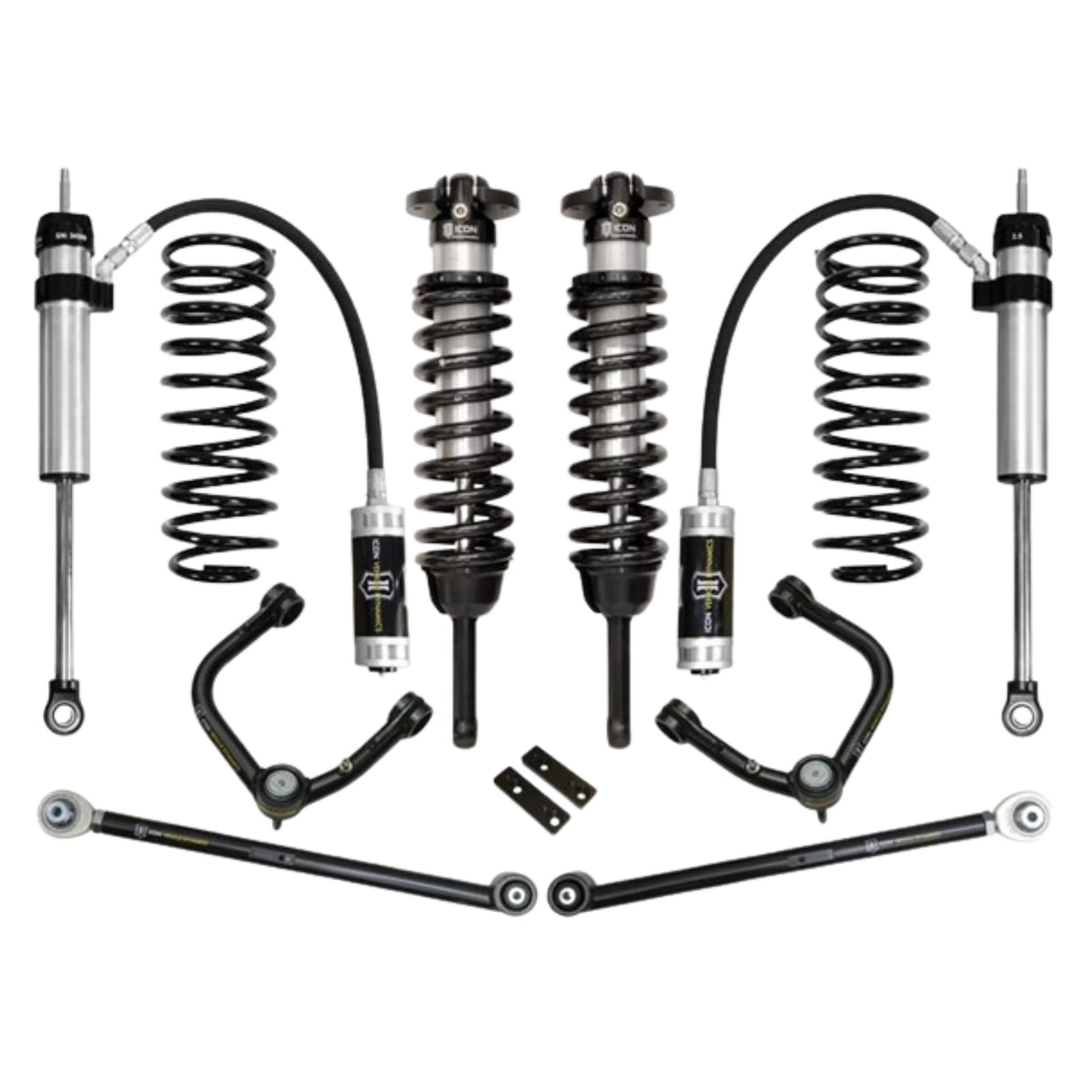 Icon | Stage 4 | 0-3.5" Lift Kit | W/Tubular UCA | (2010-23) Toyota 4Runner, (2010-14) Toyota FJ Cruiser | K53064T | High Road Suspension