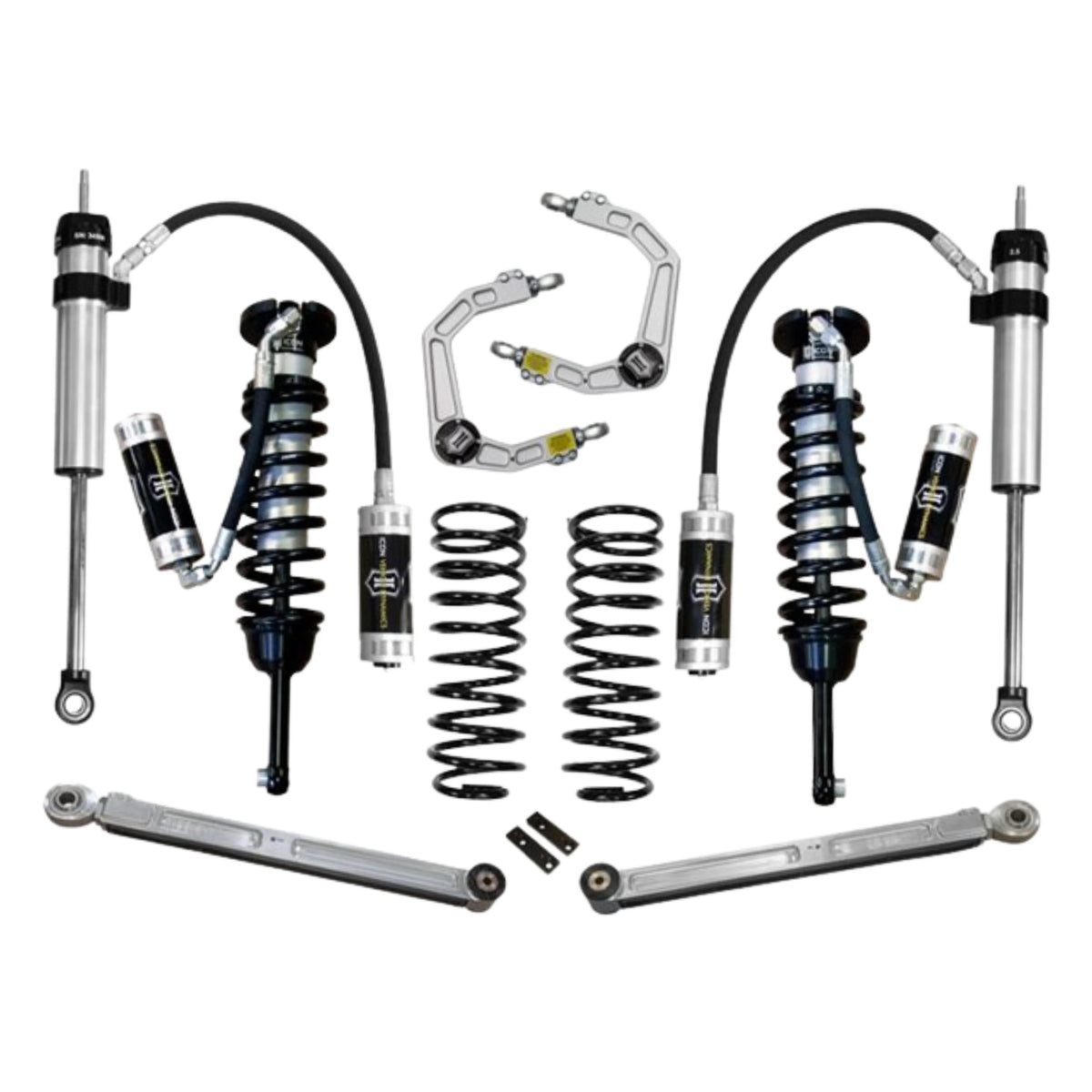 Icon | Stage 5 | 0-3.5" Lift Kit | W/Billet UCA | (2010-23) Toyota 4Runner, (2010-14) Toyota FJ Cruiser | K53065 | High Road Suspension