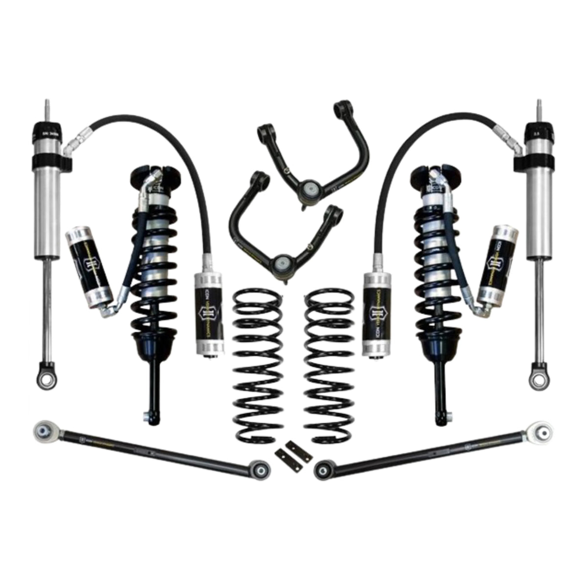 Icon | Stage 5 | 0-3.5" Lift Kit | W/Tubular UCA | (2010-23) Toyota 4Runner, (2010-14) Toyota FJ Cruiser | K53065T | High Road Suspension