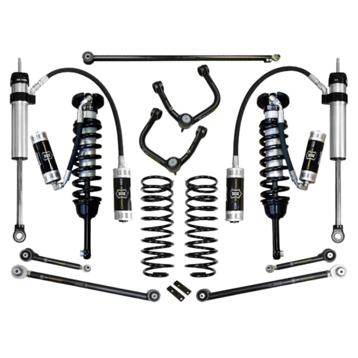 Icon | Stage 6 | 0-3.5" Lift Kit | W/Tubular UCA | (2010-23) Toyota 4Runner, (2010-14) Toyota FJ Cruiser | K53066T | High Road Suspension