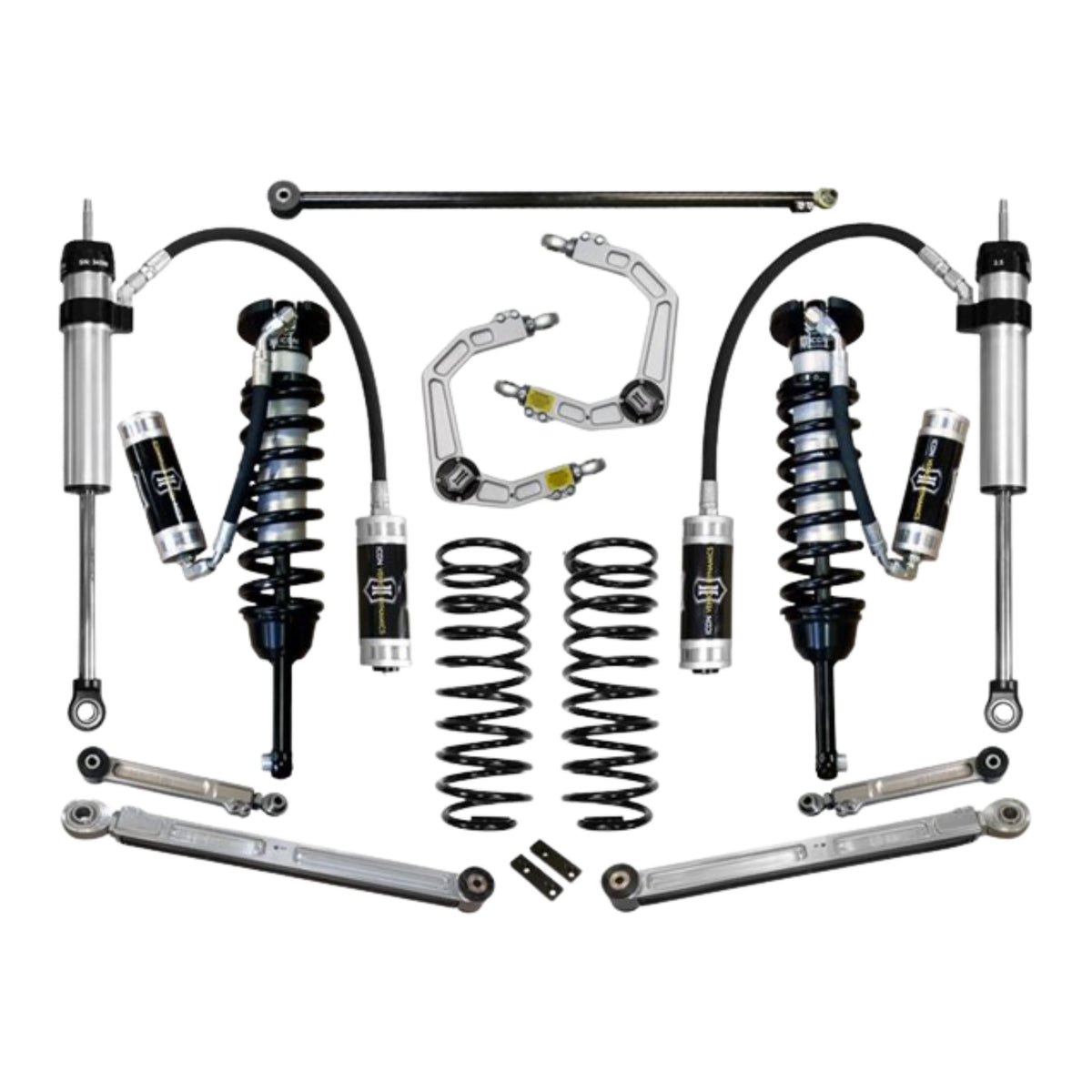 Icon | Stage 7 | 0-3.5" Lift Kit | W/Billet UCA | (2010-23) Toyota 4Runner, (2010-14) Toyota FJ Cruiser | K53067 | High Road Suspension