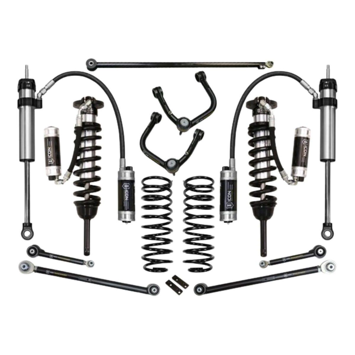 Icon | Stage 4 | 0-3.5" Lift Kit | W/Tubular UCA | (2010-23) Toyota 4Runner, (2010-14) Toyota FJ Cruiser | K53067T | High Road Suspension