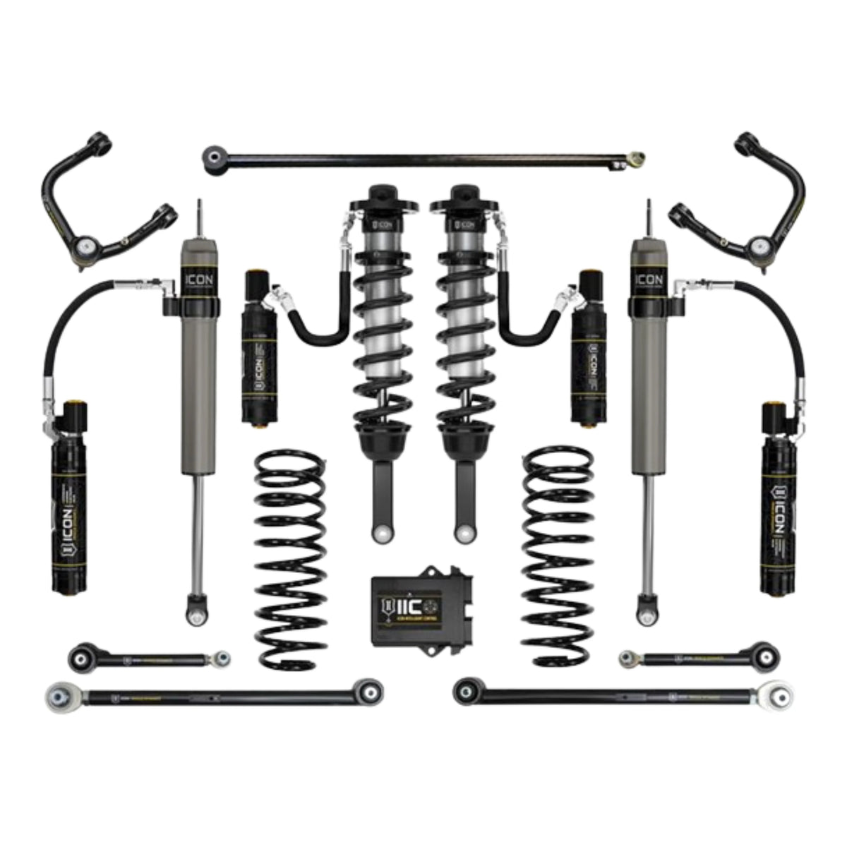Icon | Stage 9 | 0-3.5" Lift Kit | W/Tubular UCA | (2010-23) Toyota 4Runner, (2010-14) Toyota FJ Cruiser | K53069T | High Road Suspension