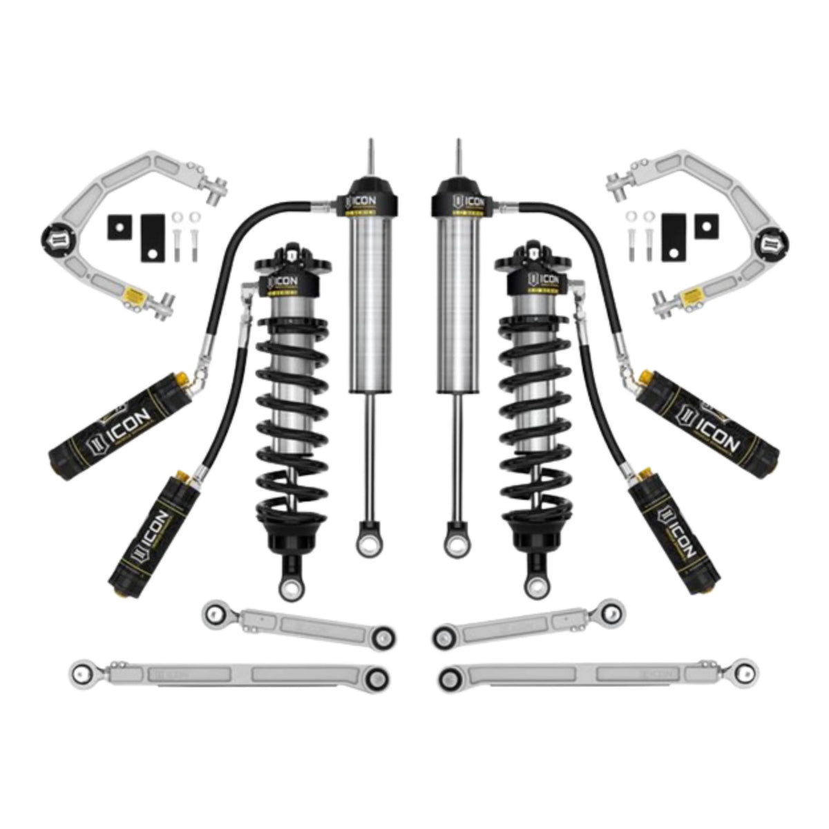 Icon | Stage 2 | 3" Suspension System | Billet | 1.25-3.25" Lift | High Road Suspension