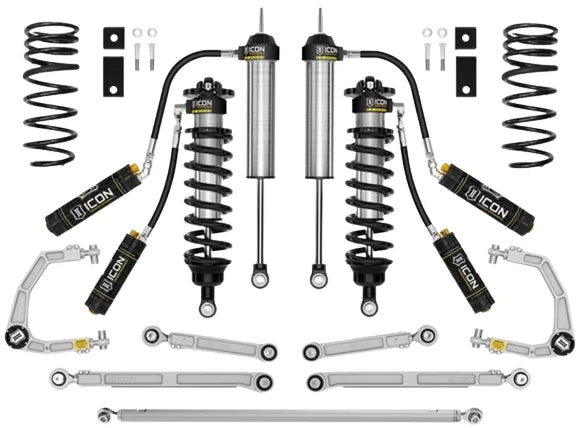 Icon | Stage 3 | Suspension System | Billet |  1.25-3.25" Lift | High Road Suspension