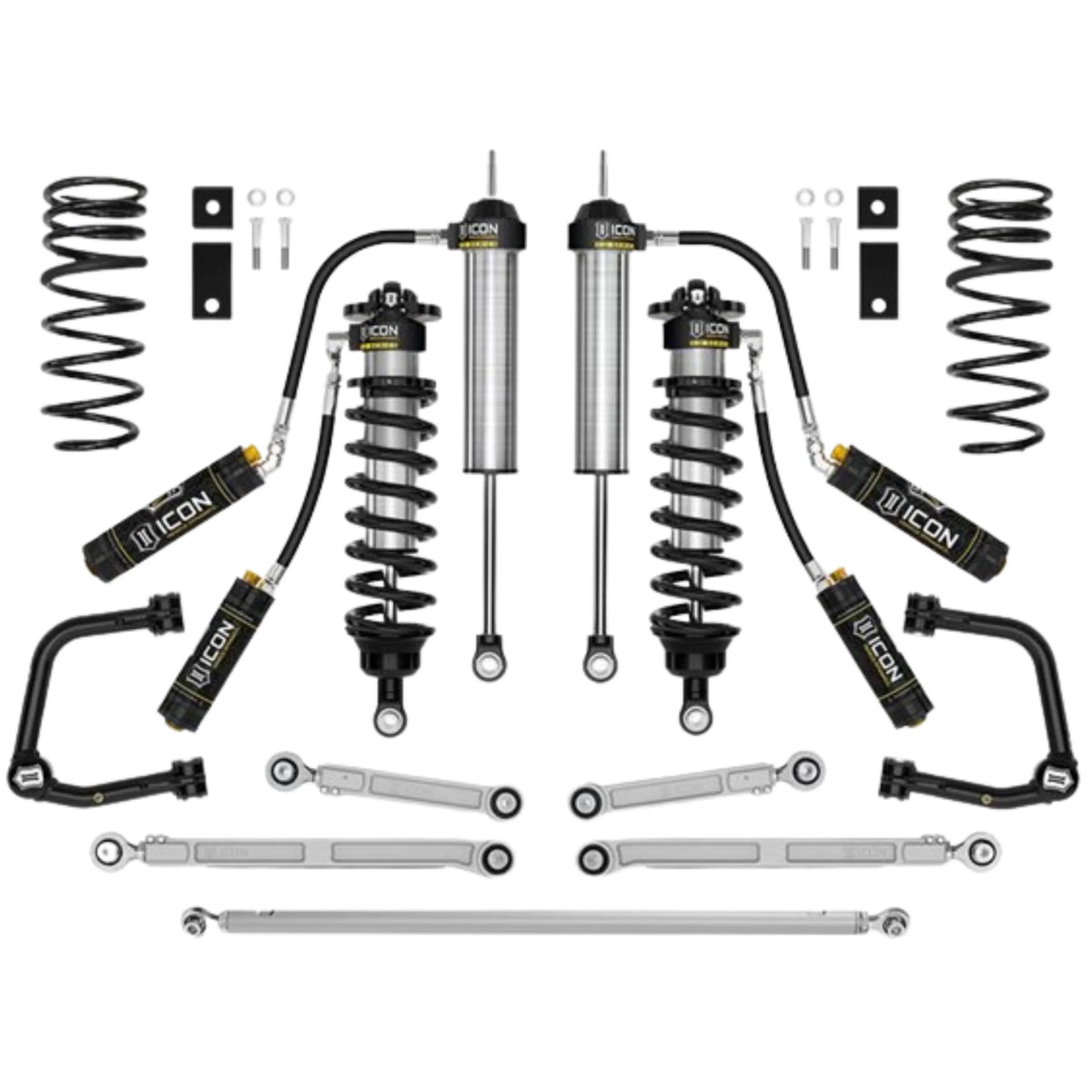 Icon | Stage 3 Suspension System (TRD) | Tubular | 1.25-3.25" Lift | High Road Suspension
