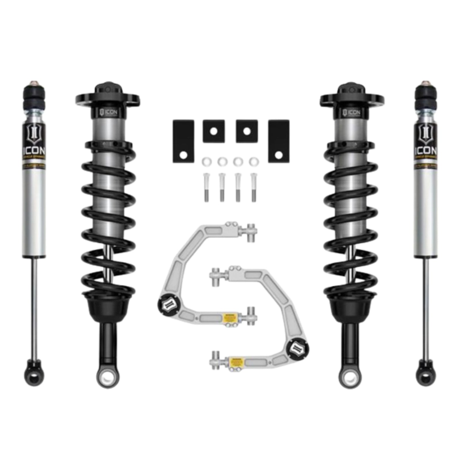 Icon | Stage 4 Suspension System | Billet UCA | 1.25-3.5" Lift | High Road Suspension