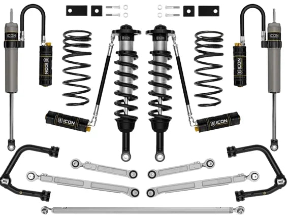 Icon | Stage 11 Suspension System | Billet UCA | TRD | 1.25-3.5" Lift | High Road Suspension