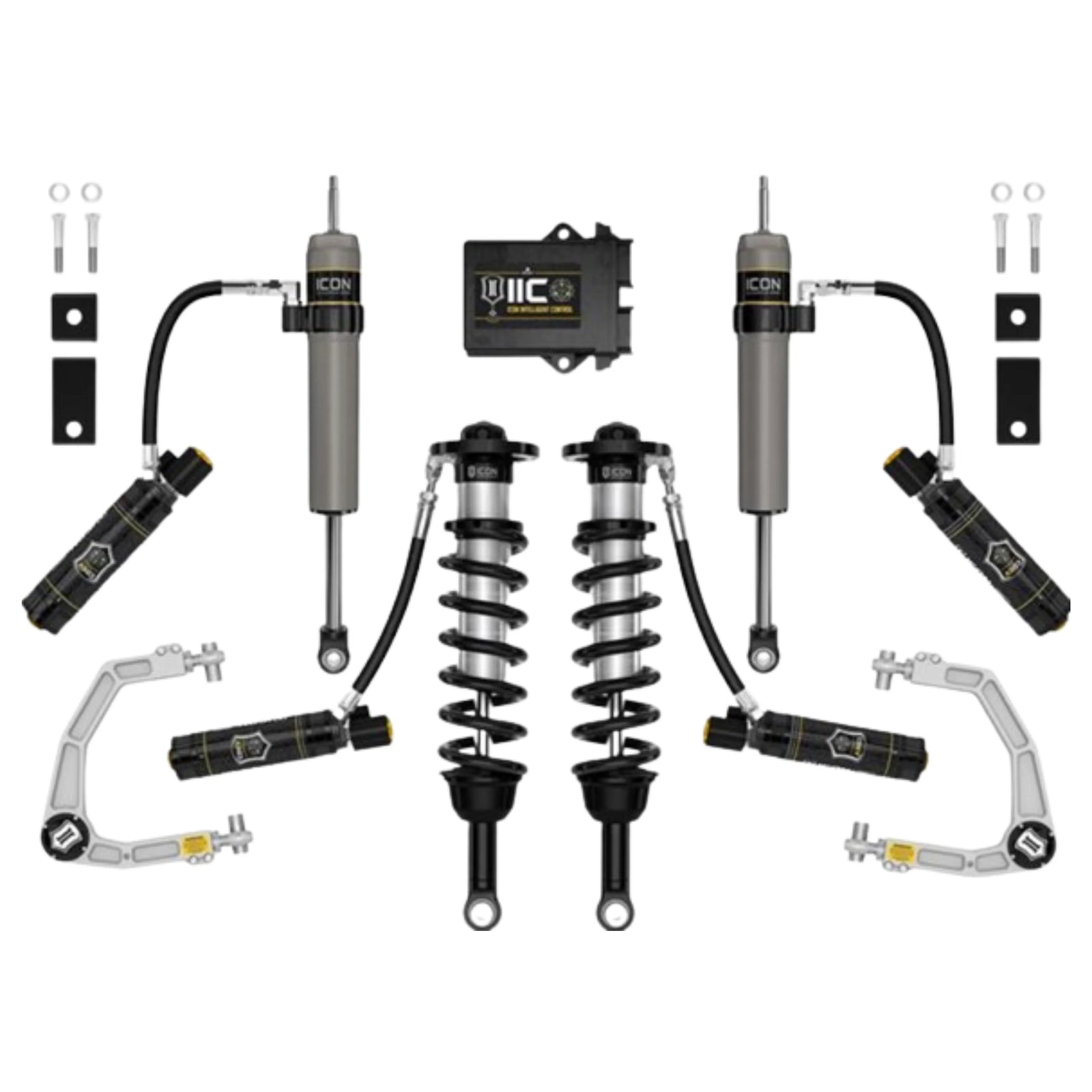 Icon | Stage 12 Suspension System /W Billet UCAs | 1.25-3.5" Lift | High Road Suspension