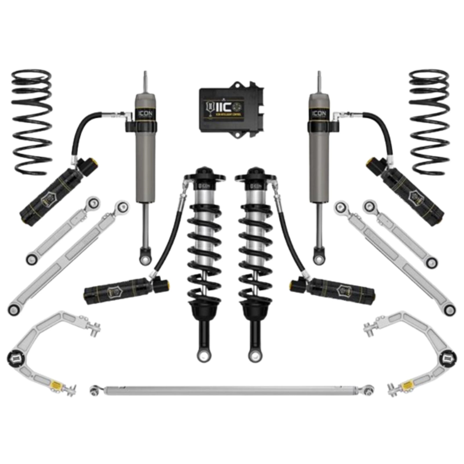 Icon | Stage 14 Suspension System W/Billet UCAs | TRD | 1.25-3.5" Lift | High Road Suspension