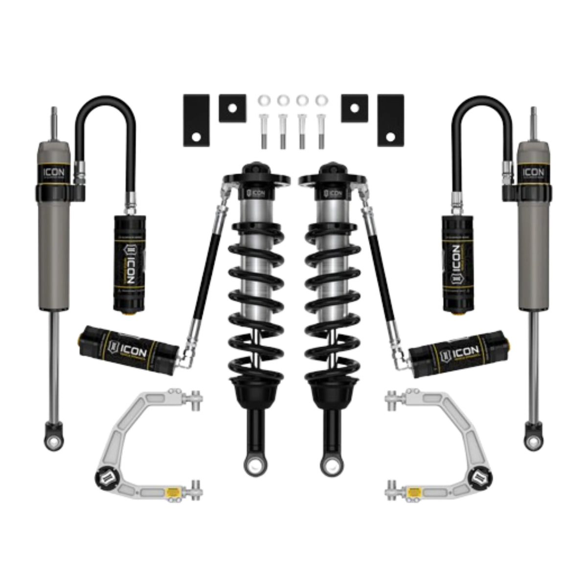 Icon | Stage 7 Suspension System w/Billet UCAs | 1.25-3.5" Lift | High Road Suspension