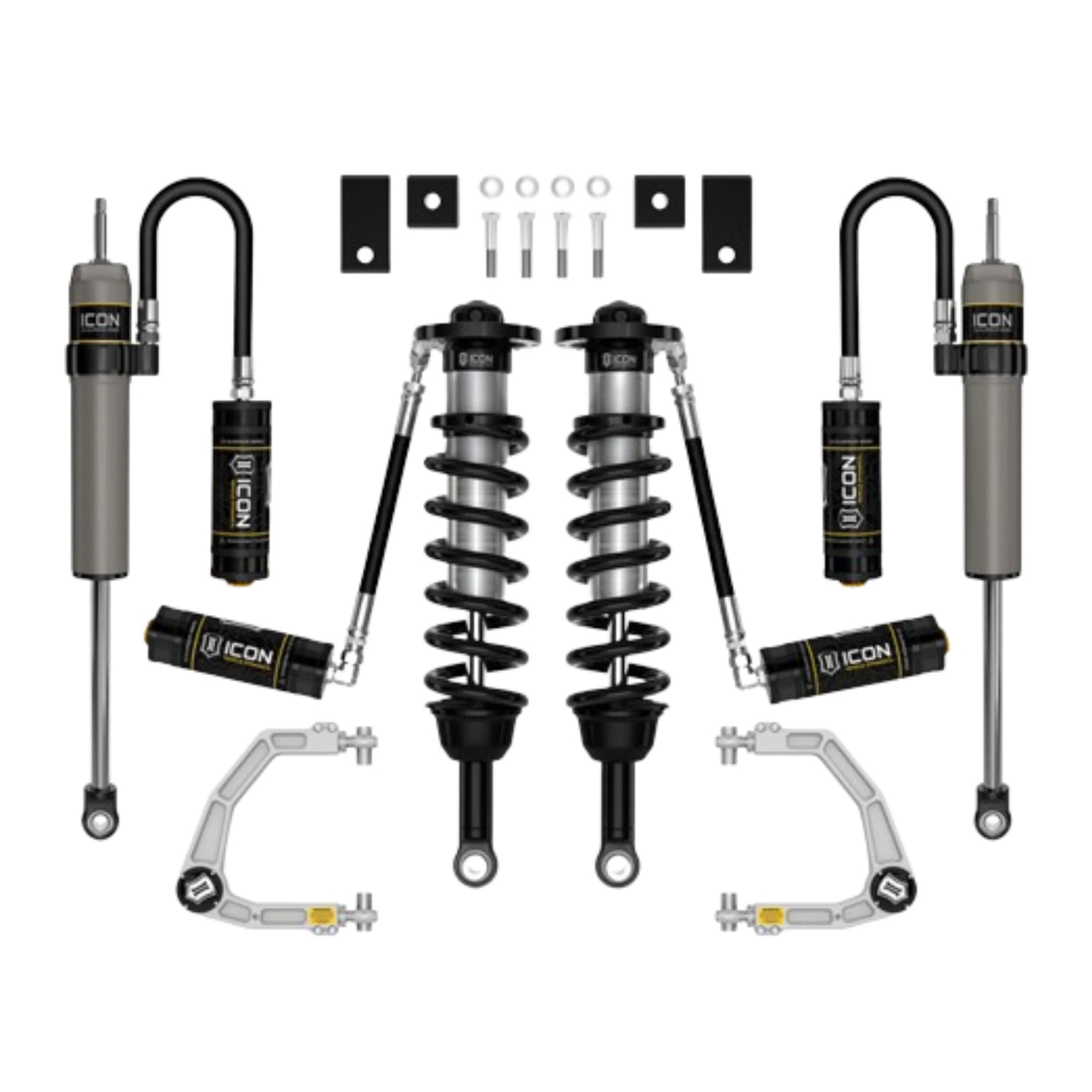 Icon | Stage 7 Suspension System w/Billet UCAs | 1.25-3.5" Lift | High Road Suspension