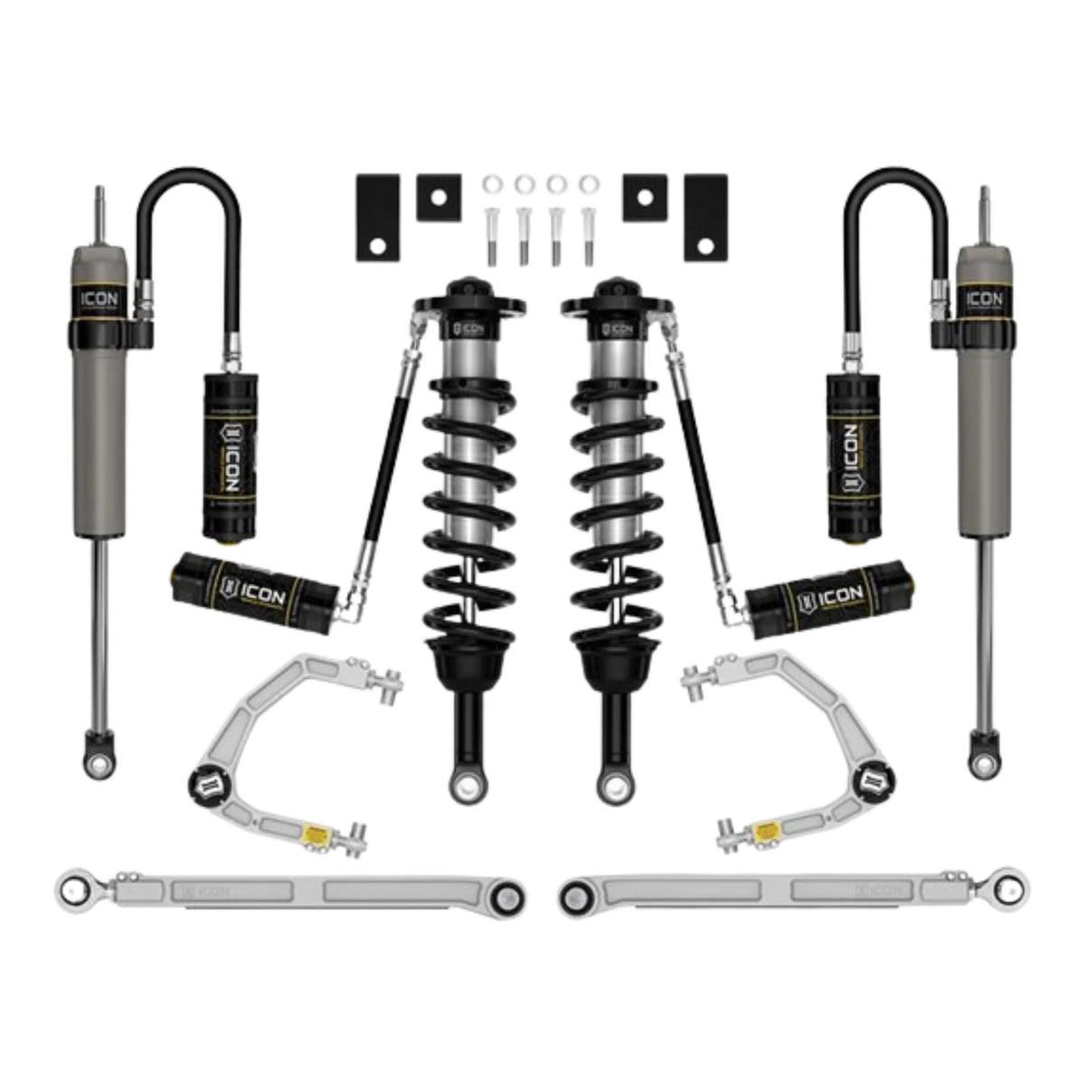 Icon | Stage 8 Suspension System w/Billet UCAs | 1.25-3.5" Lift | High Road Suspension
