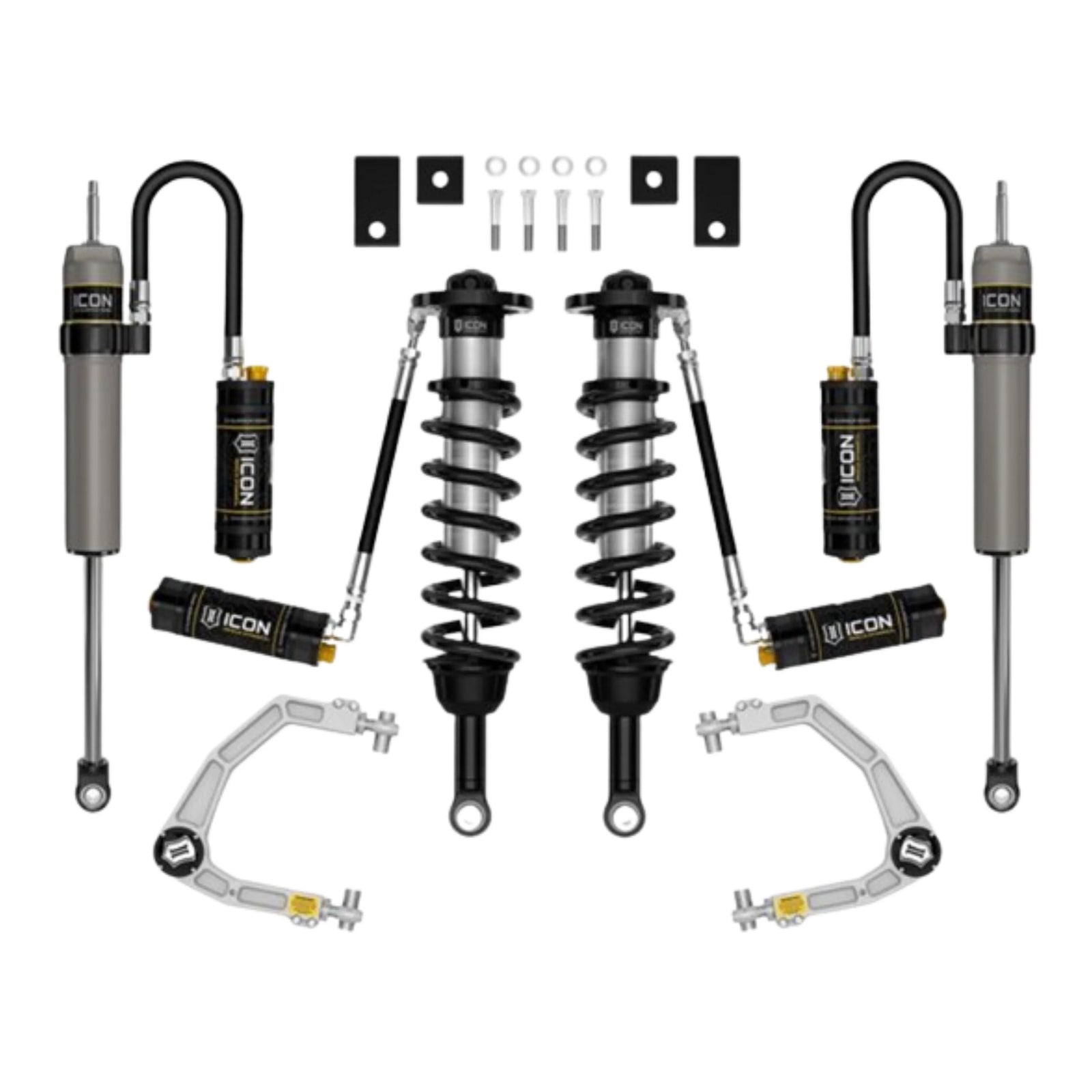 Icon | Stage 9 Suspension System w/Billet UCAs | 1.25-3.5" Lift | High Road Suspension
