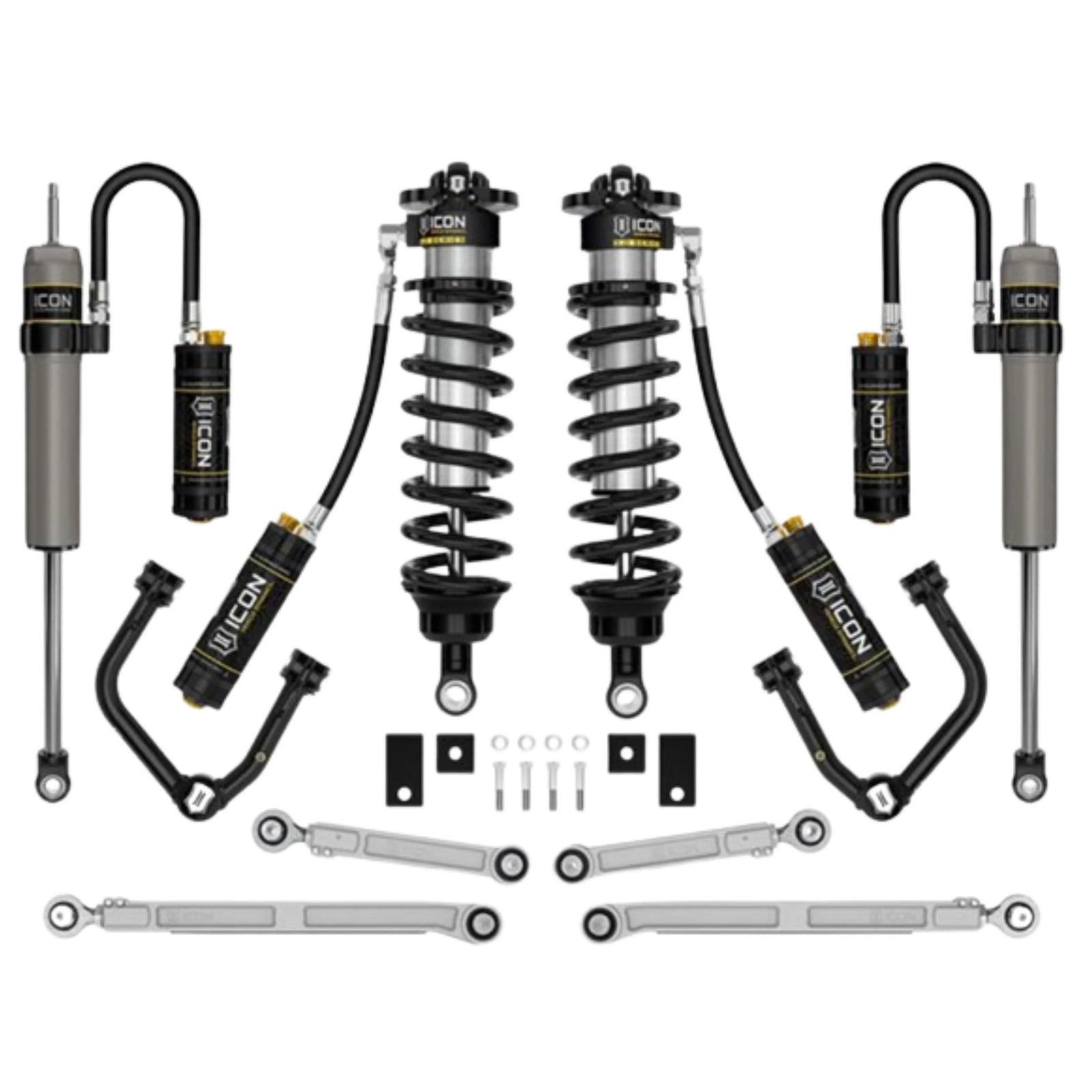Icon | Stage 1 Suspension System w/Tubular UCAs | 2-3.25" Lift | High Road Suspension