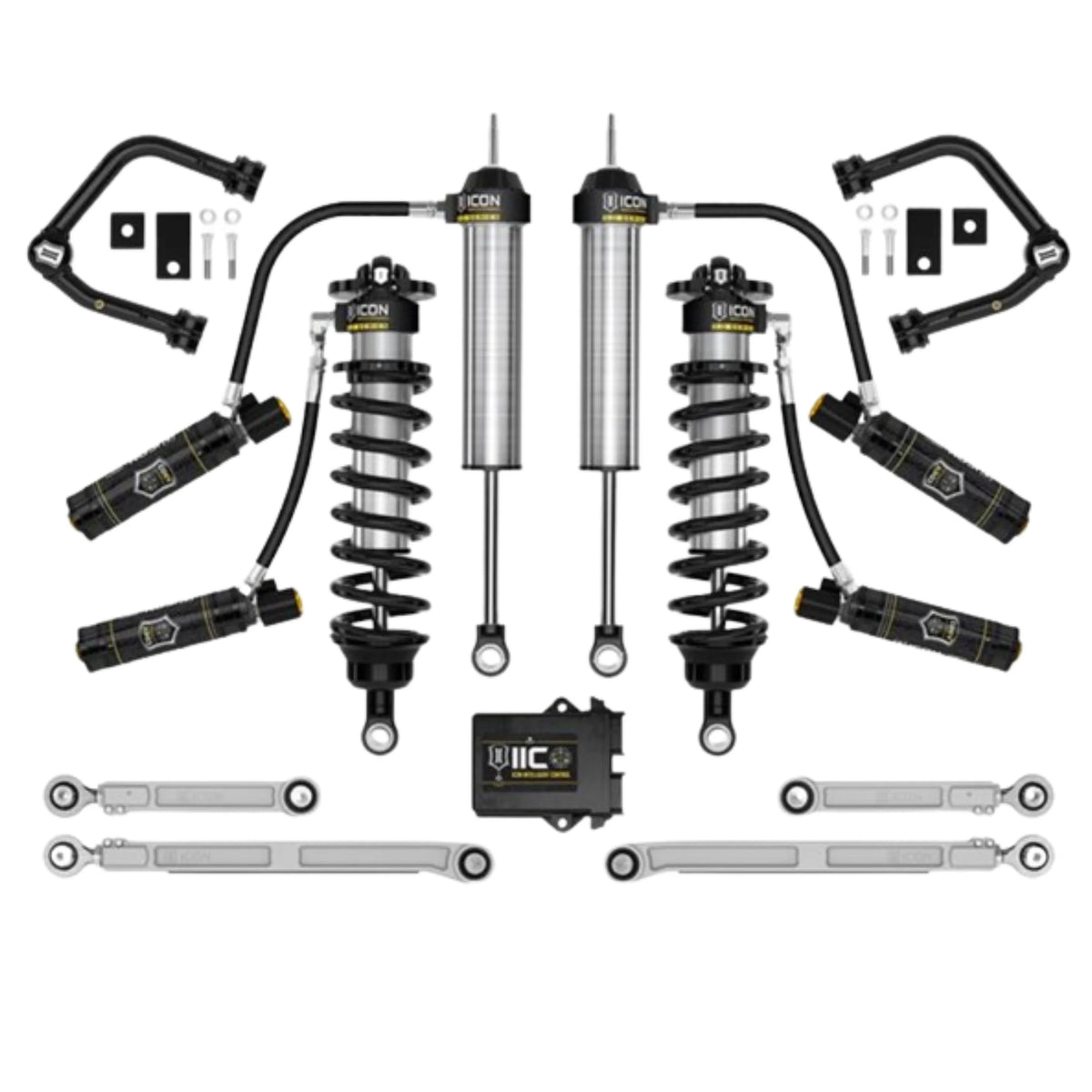 Icon | Stage 5 Suspension System W/Tubular UCAs | 2-3.25" Lift | High Road Suspension