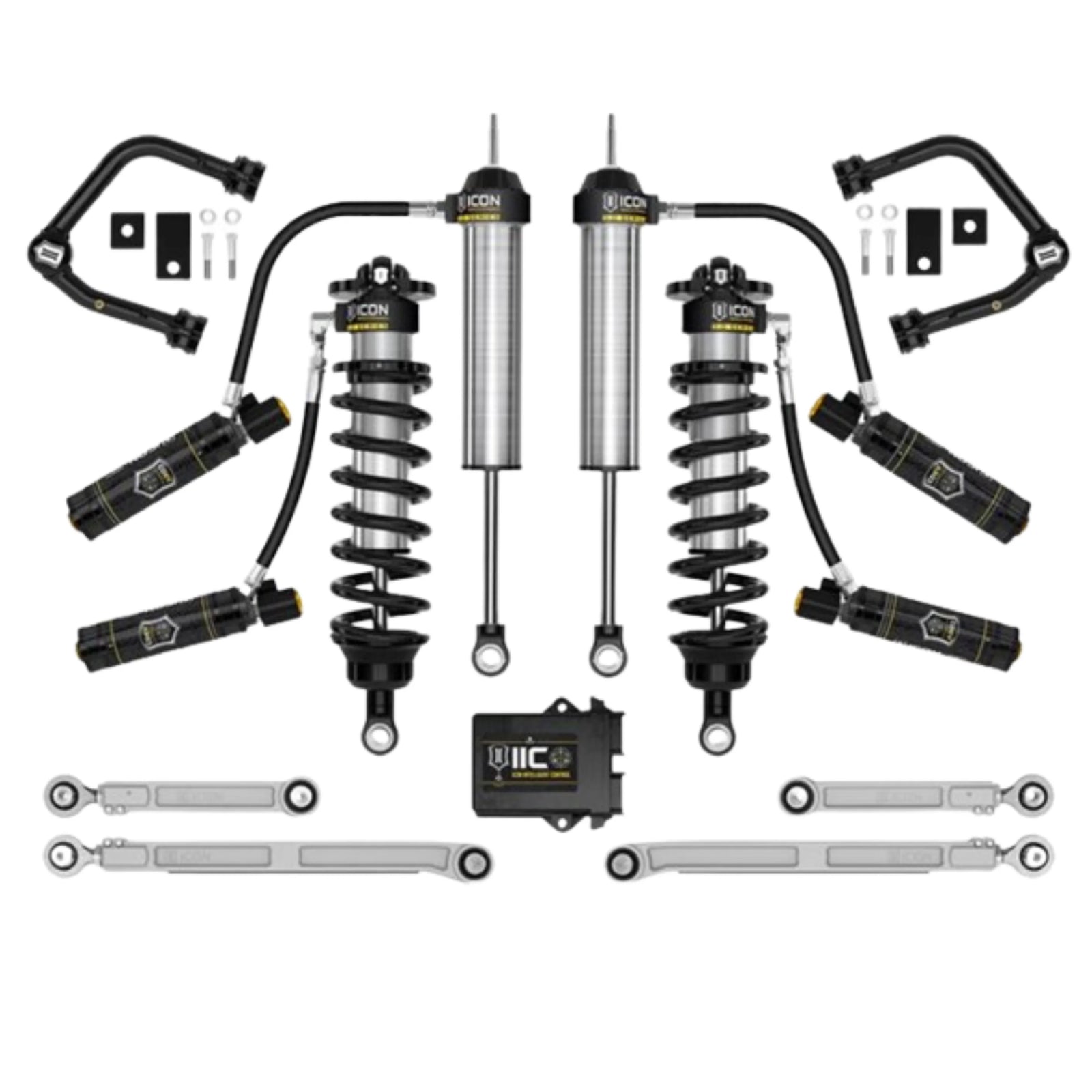 Icon | Stage 5 Suspension System W/Tubular UCAs | 2-3.25" Lift | High Road Suspension