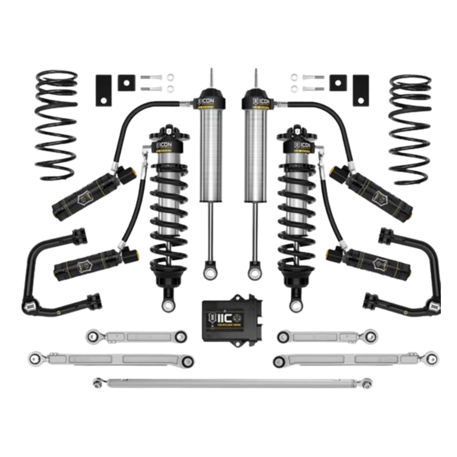 Icon | Stage 6 Suspension System W/Tubular UCAs | 2-3.25" Lift | High Road Suspension