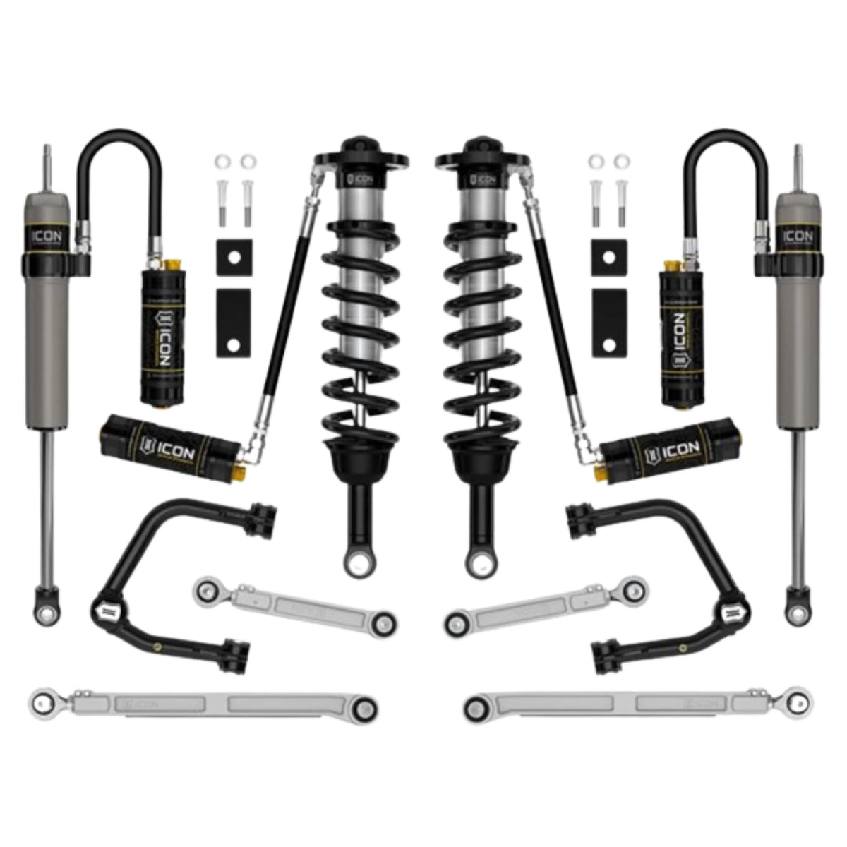 Icon | Stage 10 Suspension System W/Tubular UCAs | 2-3.5" Lift | High Road Suspension