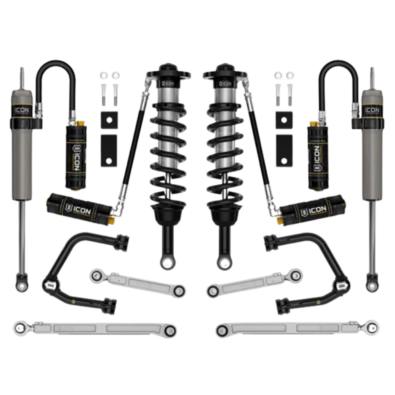 Icon | Stage 10 Suspension System W/Tubular UCAs | 2-3.5" Lift | High Road Suspension