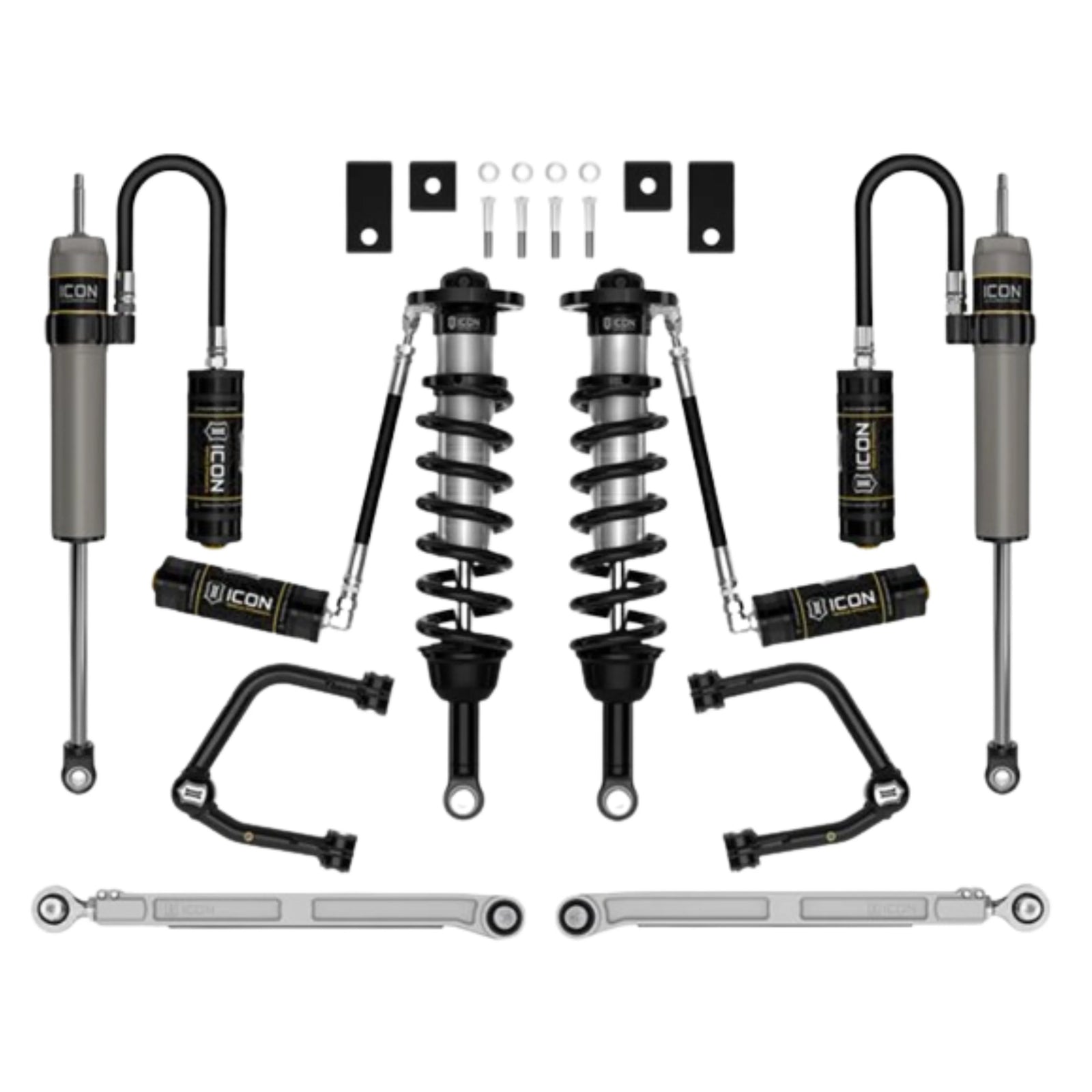 Icon | Stage 8 Suspension System W/Tubular UCAs | 2-3.5" Lift | High Road Suspension
