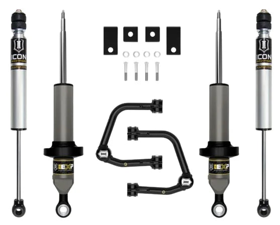 Icon | Stage 2 Suspension System w/Tubular UCAs | 2-3" Lift | High Road Suspension