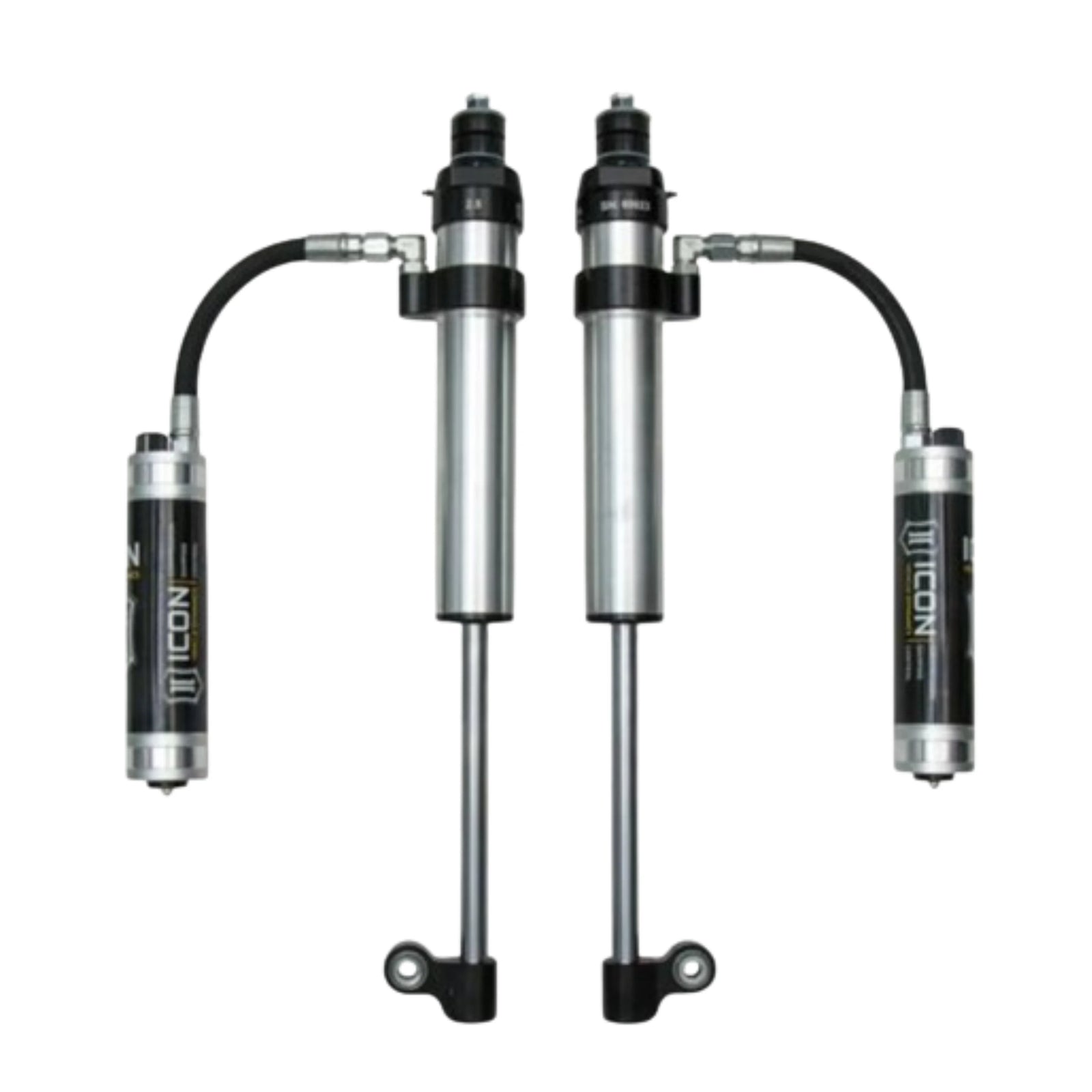 Icon | 2.5" Body Diameter | Aluminum RXT Remote Reservoir Shock Absorbers | (2005-2023) Toyota Tacoma | 57826P| 57826P | High Road Suspension