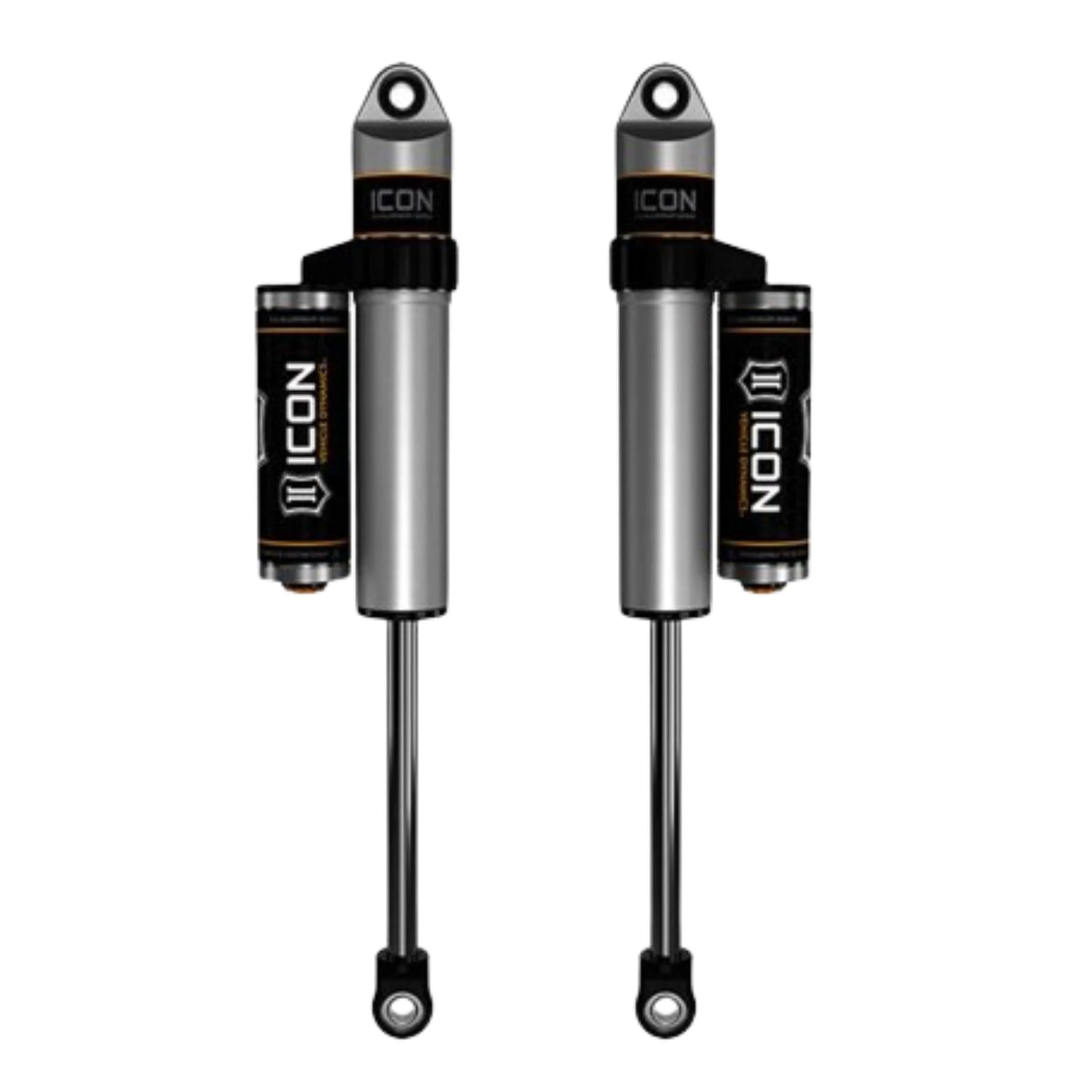 Icon | 2.5" Body | Front VS Long Travel Piggyback Reservoir Secondary Shocks | (2003-2023) Toyota 4-Runner, 2005-2023 Toyota Tacoma, or (2007-2024) Toyota FJ Cruiser | 59701P-CB | High Road Suspension