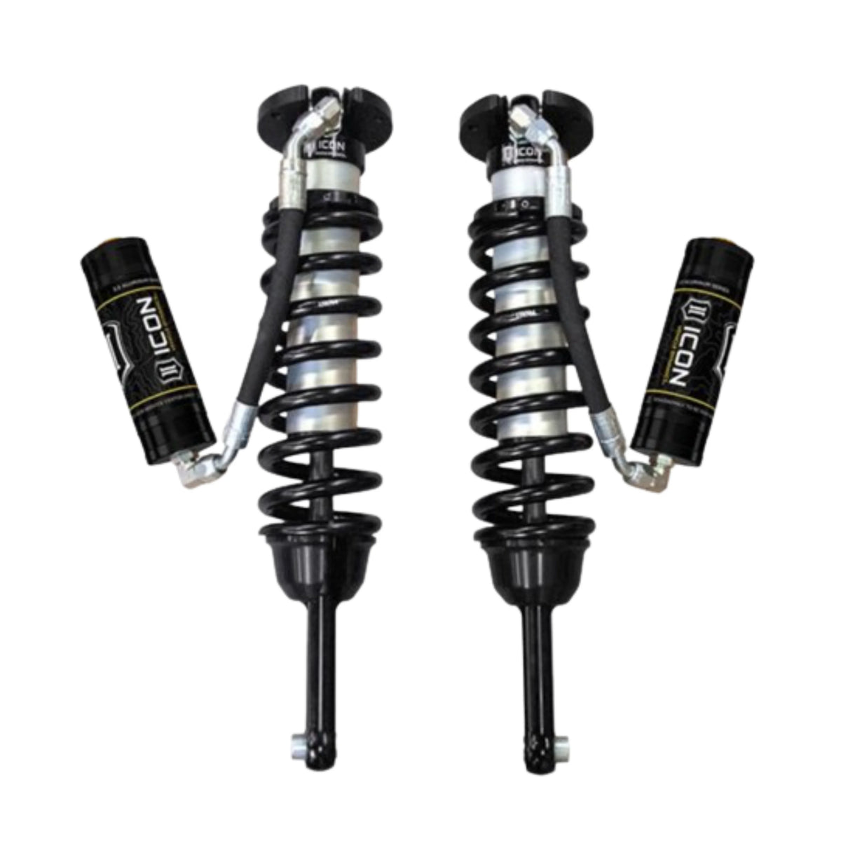 Icon | 2.5" Body | VS Extended Travel | Remote Reservoir Coilovers | W/CDEV | Equipped W/700lb Coil Spring | Toyota Tacoma (2005-2023) | 58735E – View 2 | High Road Suspension