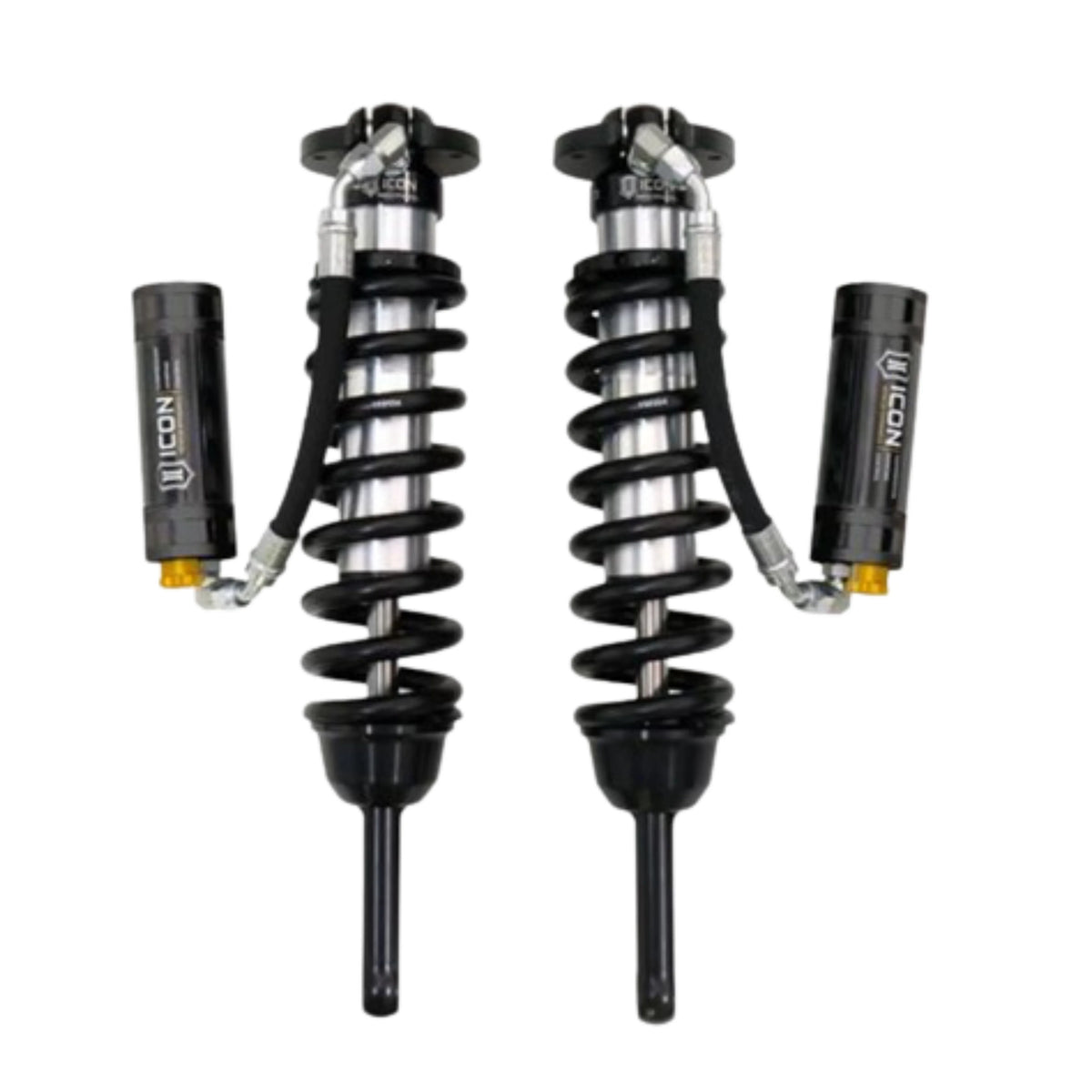 Icon | 2.5" Body | VS Extended Travel | Remote Reservoir Coilovers | W/Dampening Knobs | Equipped W/700lb Springs | Toyota Tacoma (2005-2023) | 58735C-700 | High Road Suspension