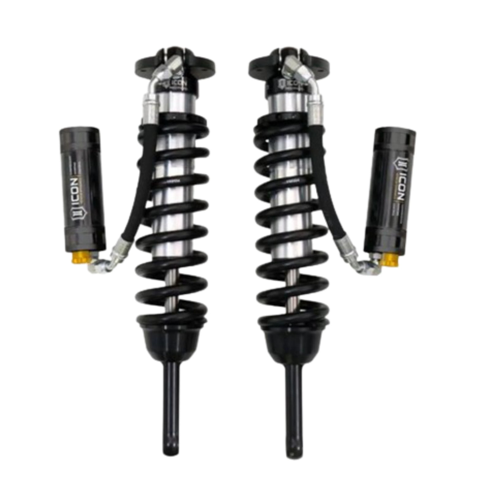 Icon | 2.5" Body | VS Extended Travel | Remote Reservoir Coilovers | W/Dampening Knobs | Equipped W/700lb Springs | Toyota Tacoma (2005-2023) | 58735C-700 | High Road Suspension